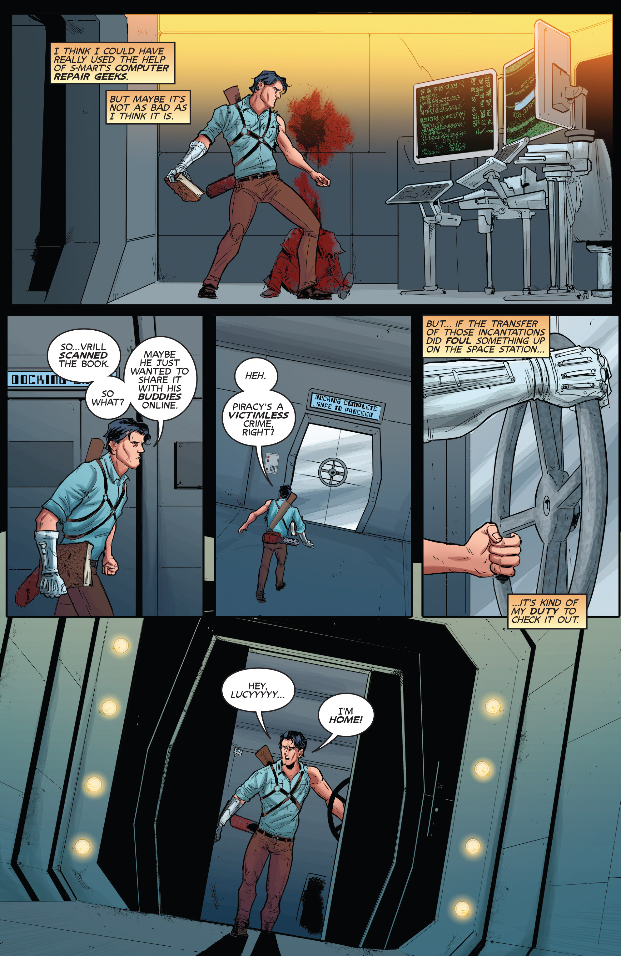 Read online Army of Darkness (2014) comic -  Issue #1 - 25