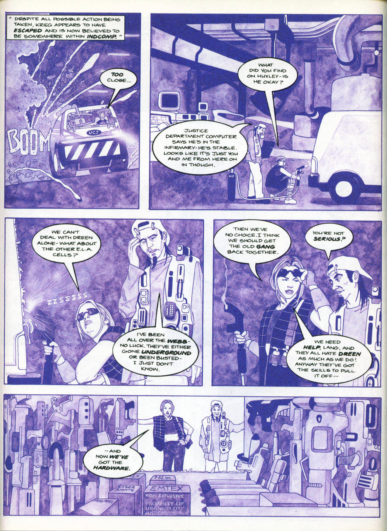 Read online Judge Dredd Megazine (vol. 3) comic -  Issue #2 - 18