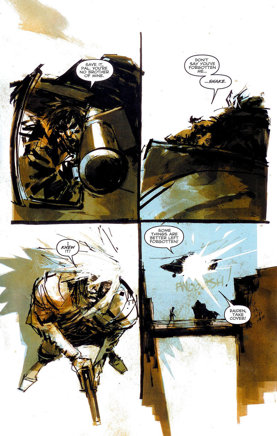 Read online Metal Gear Solid: Sons of Liberty comic -  Issue #5 - 13