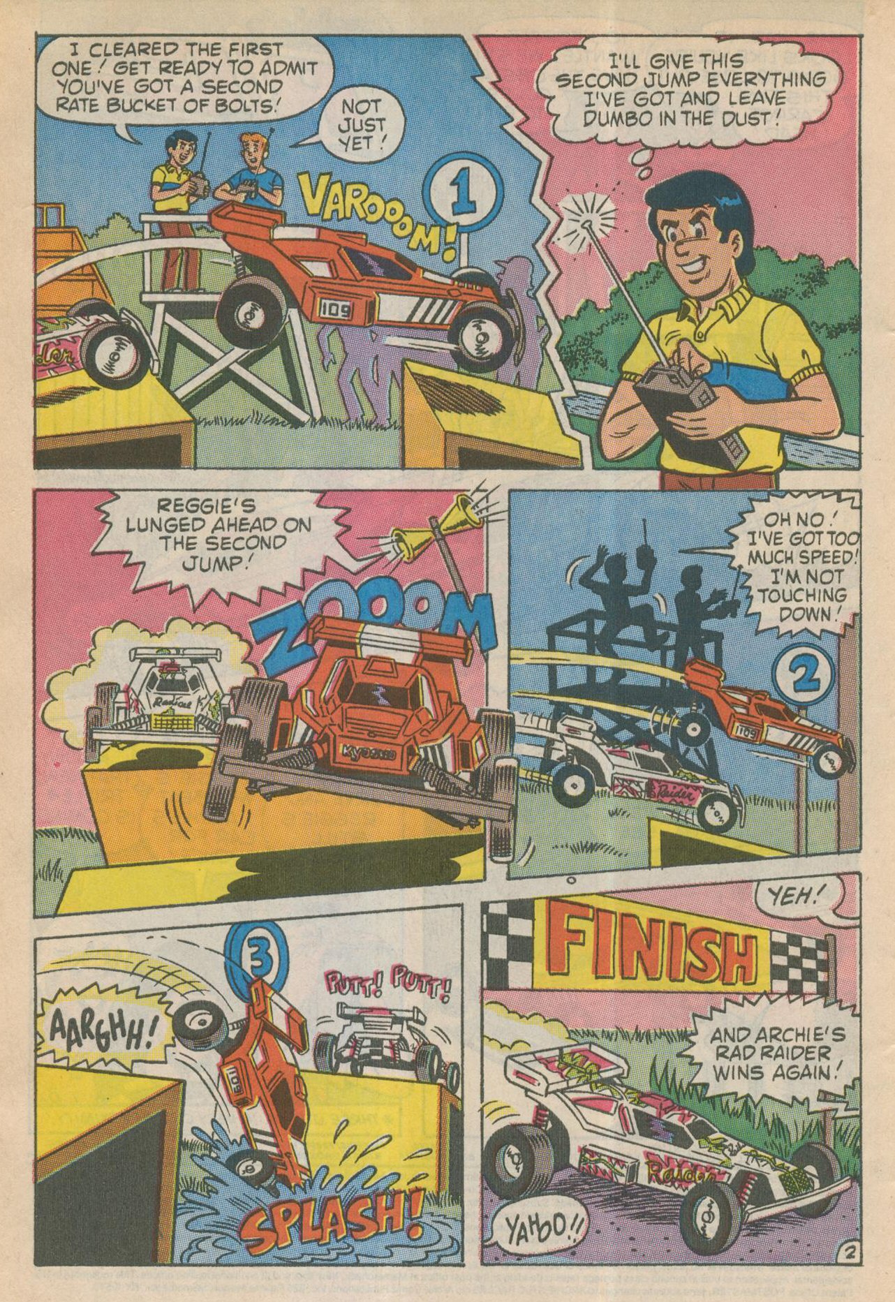 Read online Archie's R/C Racers comic -  Issue #1 - 4