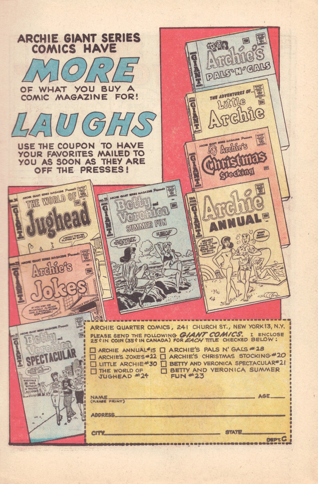 Read online Archie's Pals 'N' Gals (1952) comic -  Issue #27 - 9