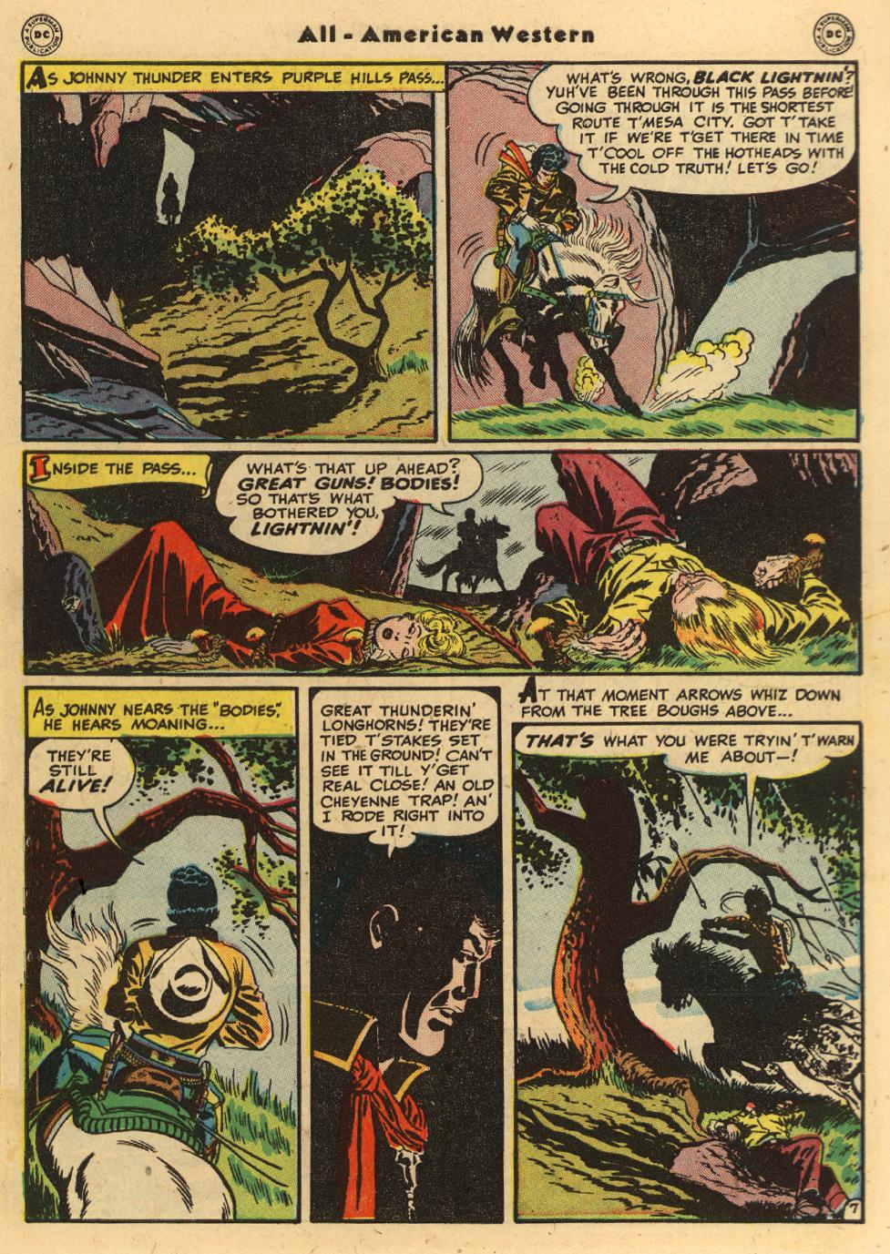 Read online All-American Western comic -  Issue #107 - 9