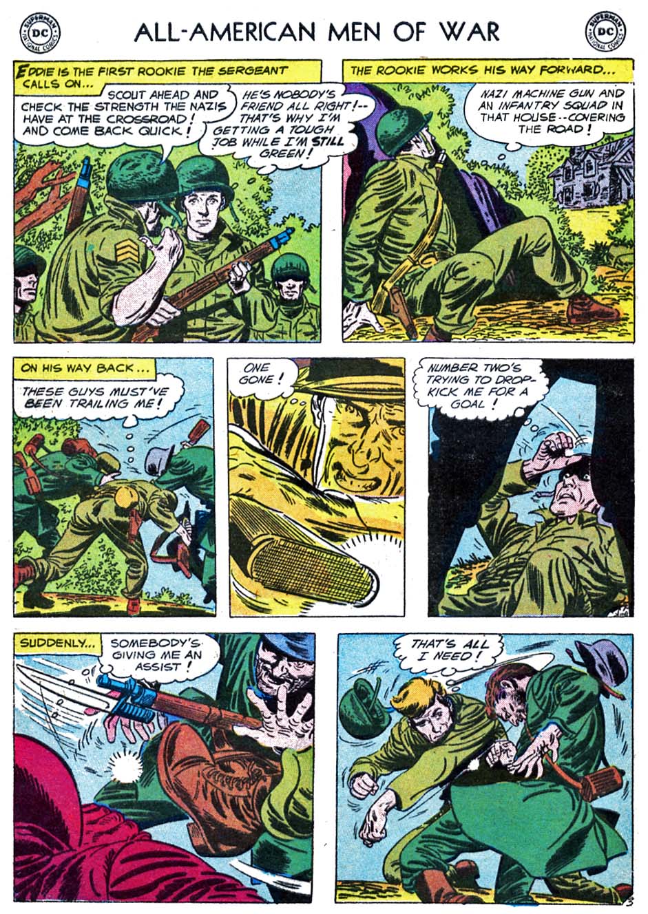 Read online All-American Men of War comic -  Issue #55 - 28