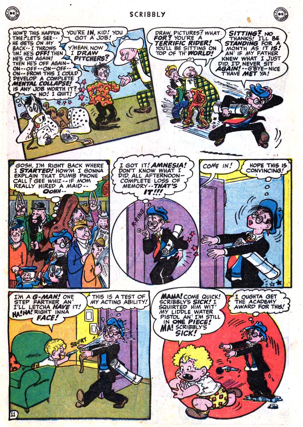 Read online Scribbly comic -  Issue #1 - 13