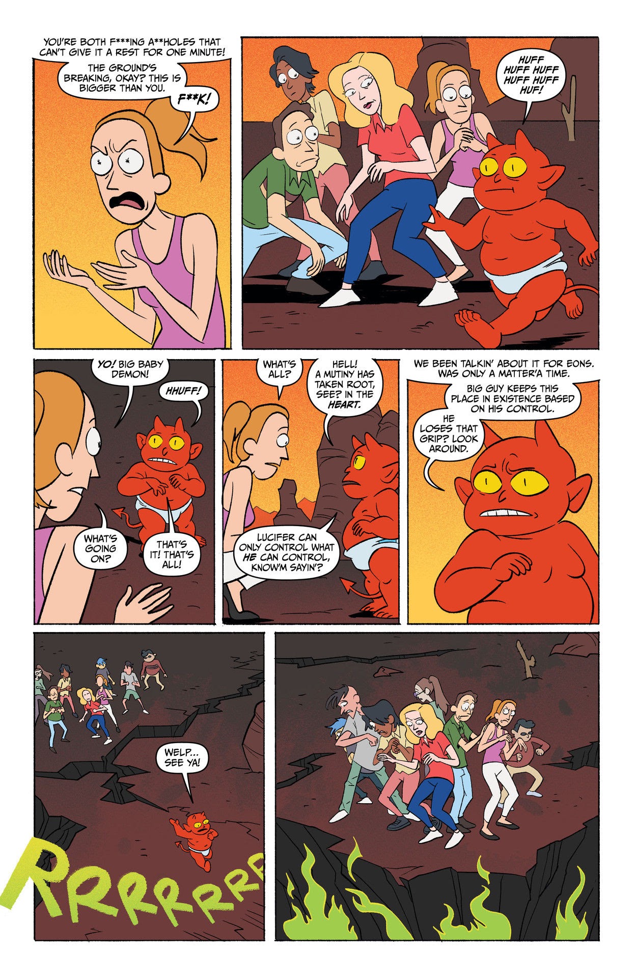 Read online Rick and Morty: Go to Hell comic -  Issue #4 - 15