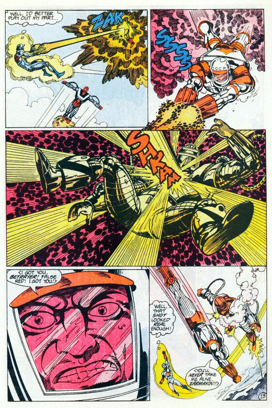 Read online Captain Atom (1987) comic -  Issue #31 - 14