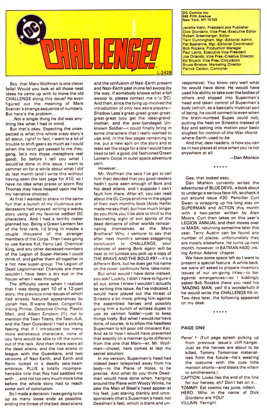 Read online DC Challenge comic -  Issue #11 - 25