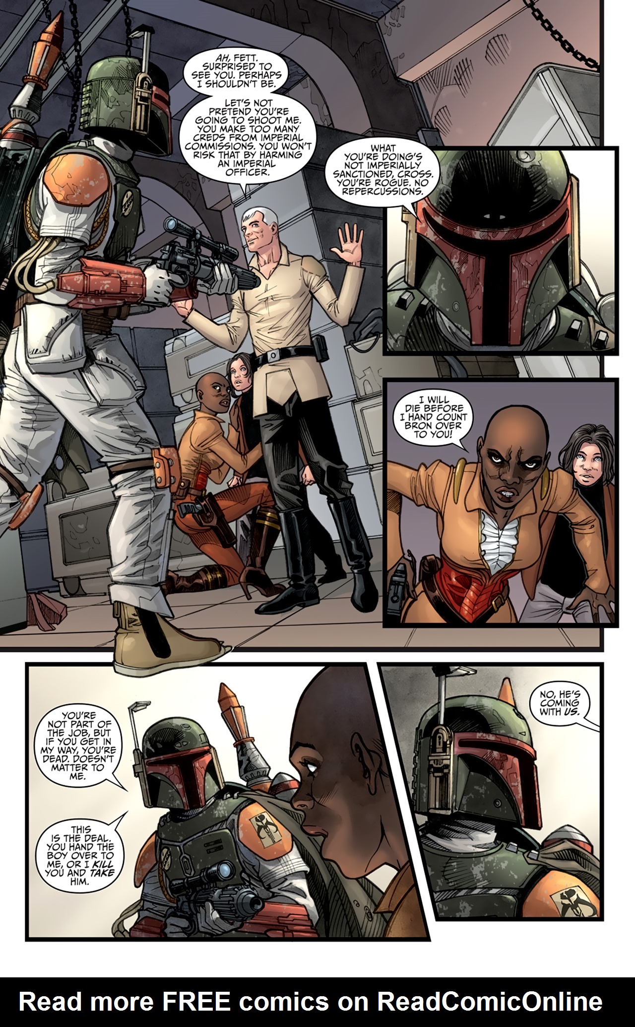 Read online Star Wars: Agent Of The Empire - Hard Targets comic -  Issue #5 - 3