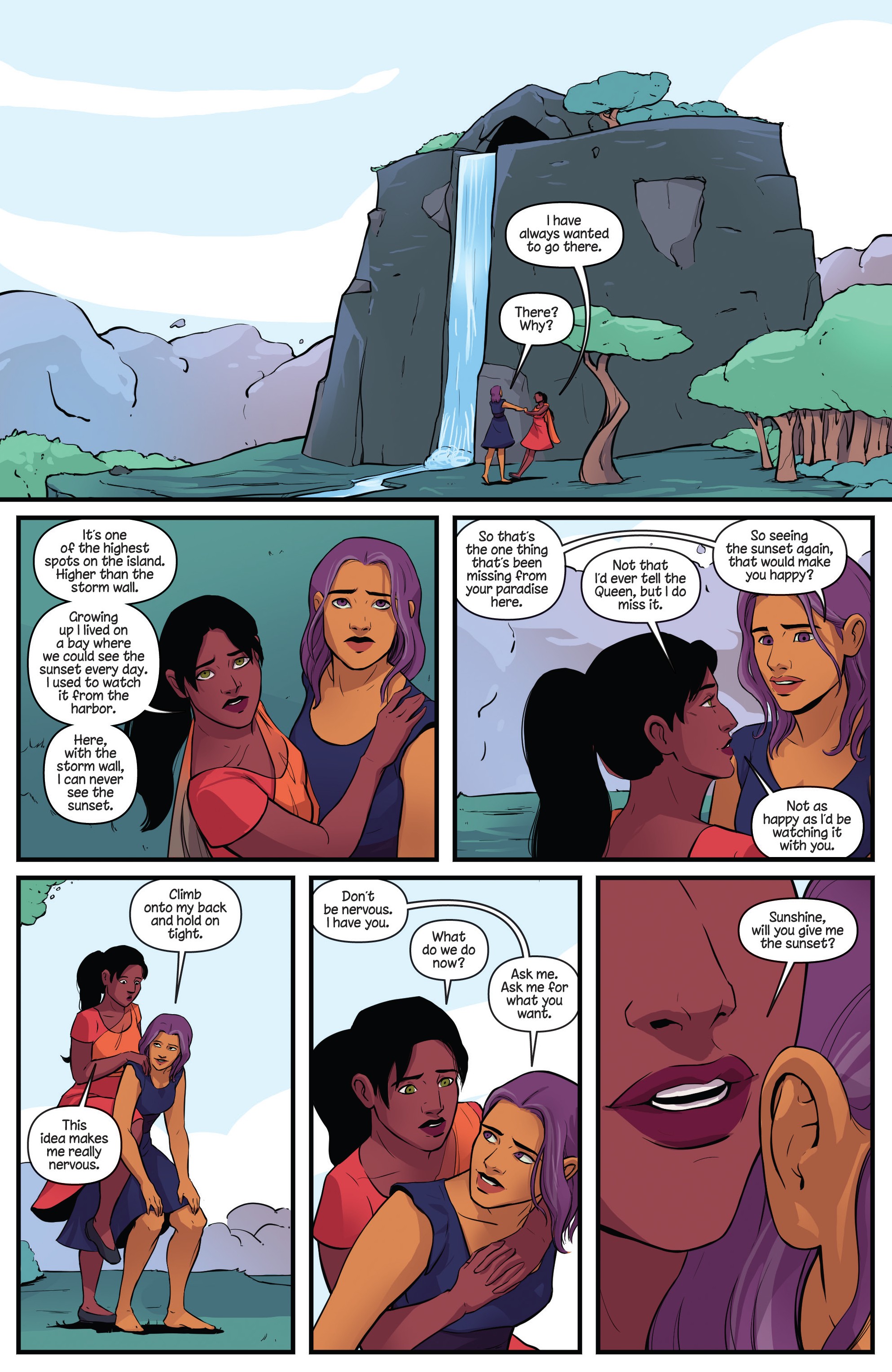 Read online Princeless Raven Year Two: Love and Revenge comic -  Issue # _TPB Get Lost Together - 46
