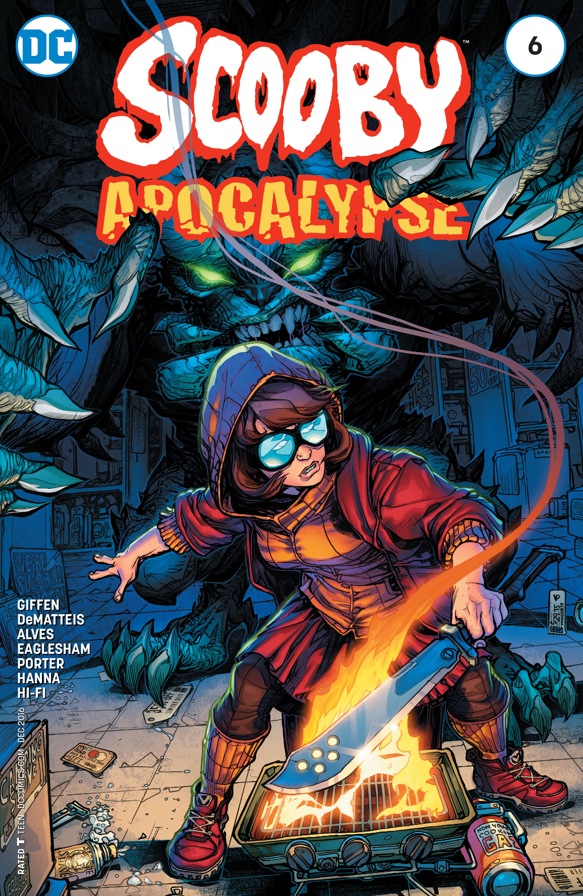 Read online Scooby Apocalypse comic -  Issue #6 - 1