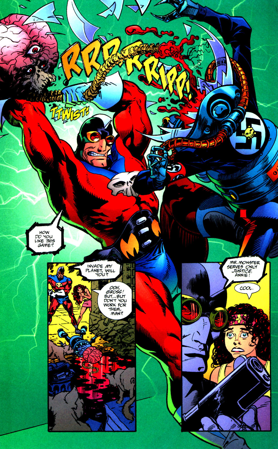 Read online Mr. Monster: Worlds War Two comic -  Issue # Full - 14