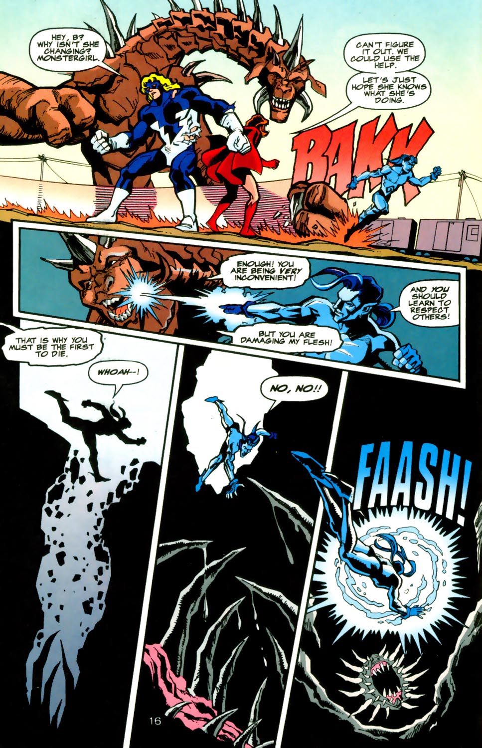 Read online Young Heroes in Love comic -  Issue #17 - 18