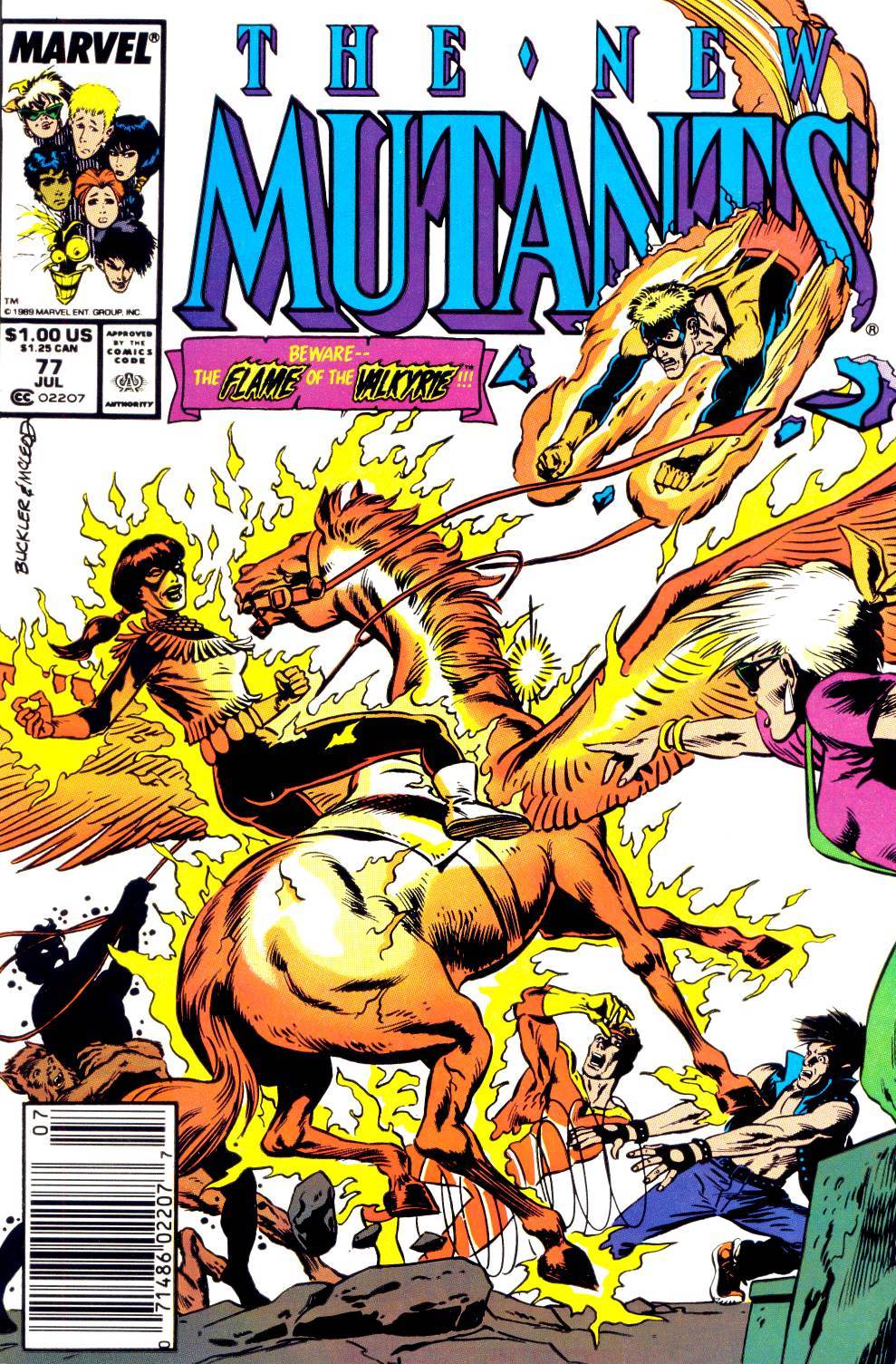 The New Mutants Issue #77 #84 - English 1