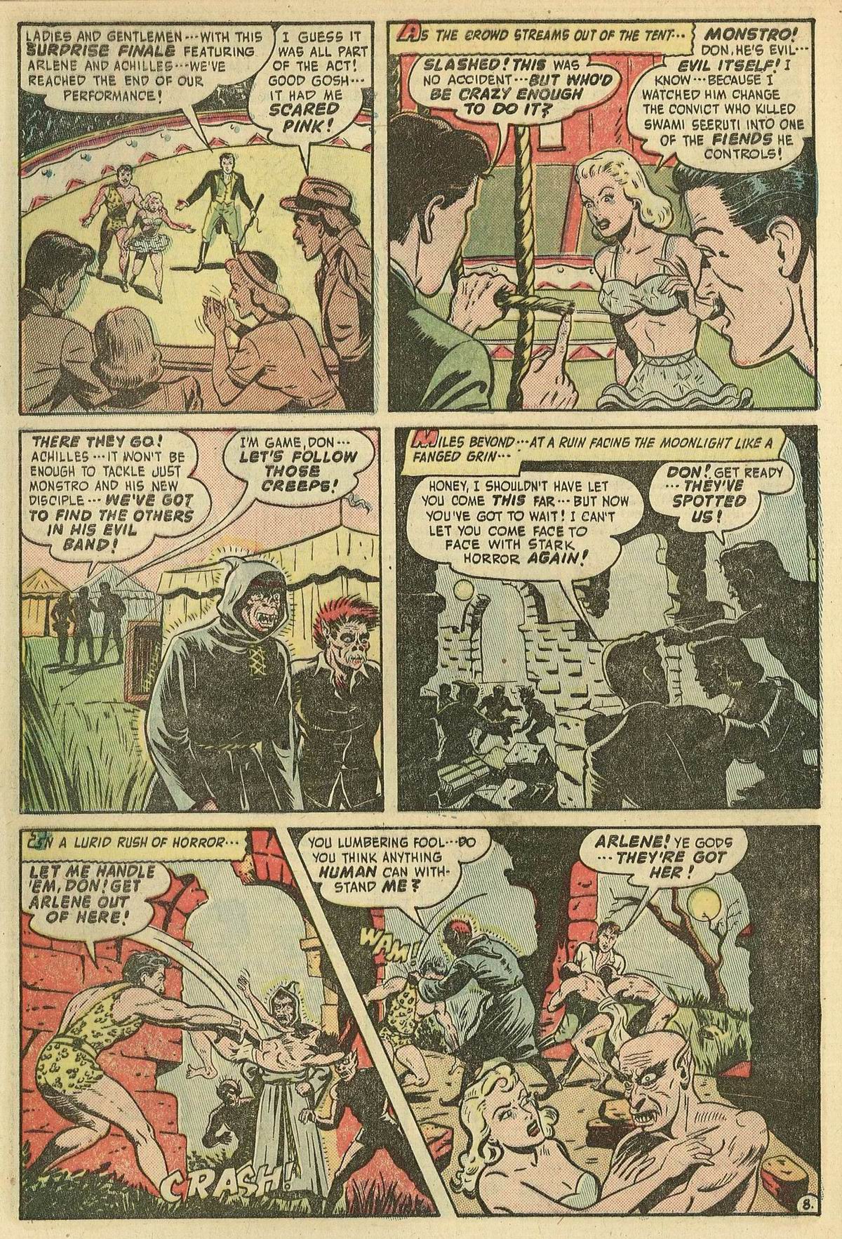 Read online Adventures Into The Unknown comic -  Issue #27 - 30