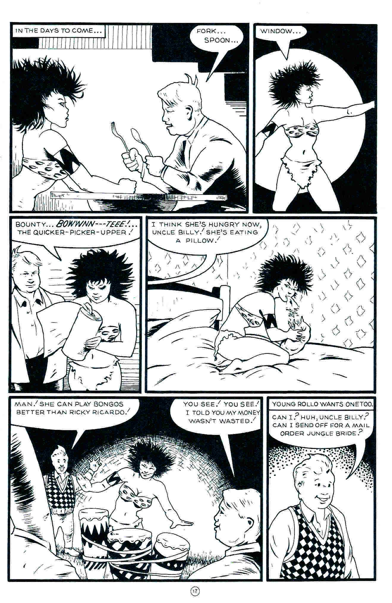 Read online Flaming Carrot Comics (1988) comic -  Issue #18 - 19
