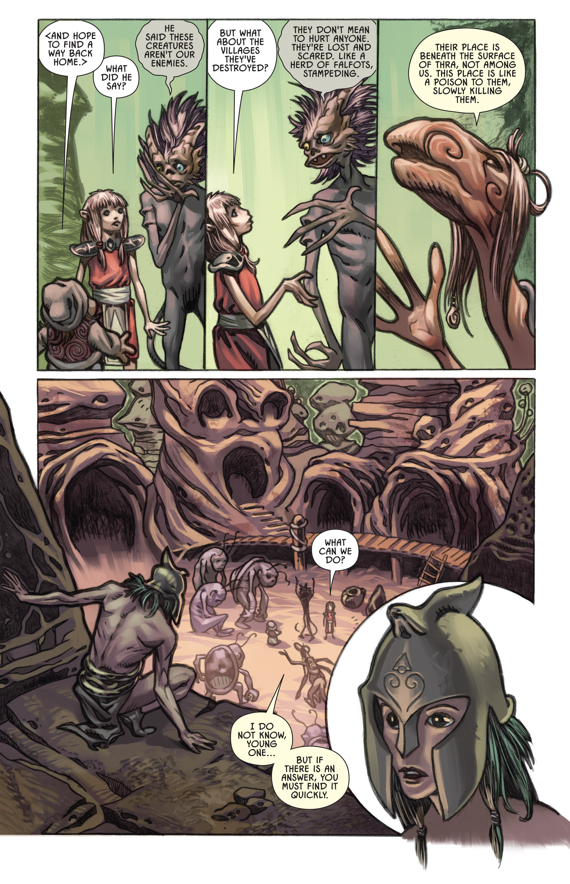 Read online The Dark Crystal: Creation Myths comic -  Issue # TPB 3 - 68