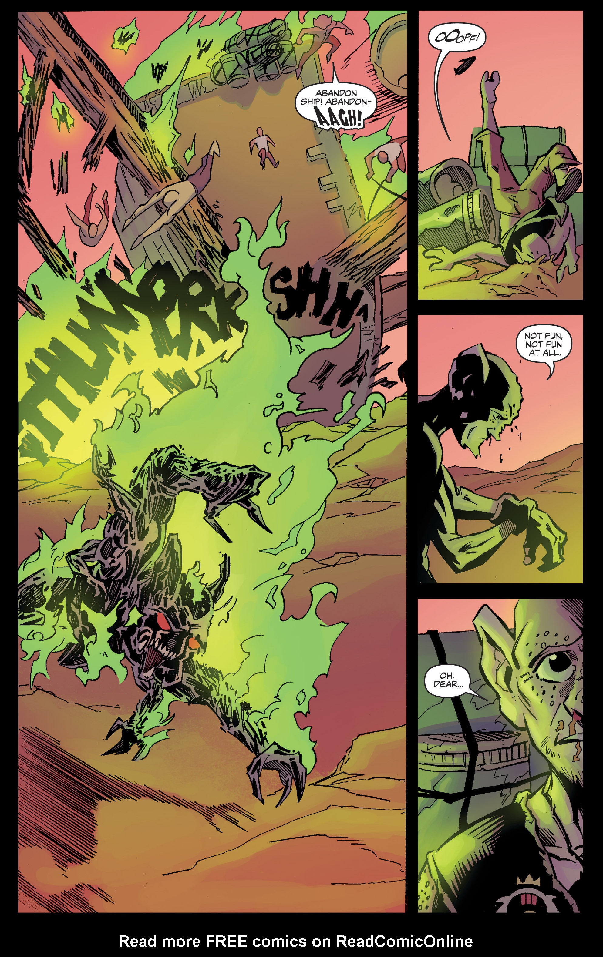 Read online Bigfoot: Sword of the Earthman (2015) comic -  Issue #3 - 7