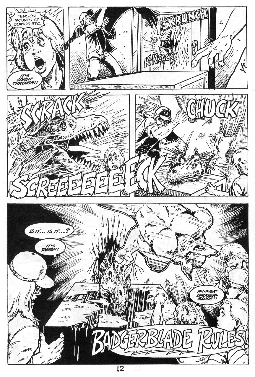 Read online Cavewoman: Rain comic -  Issue #4 - 16