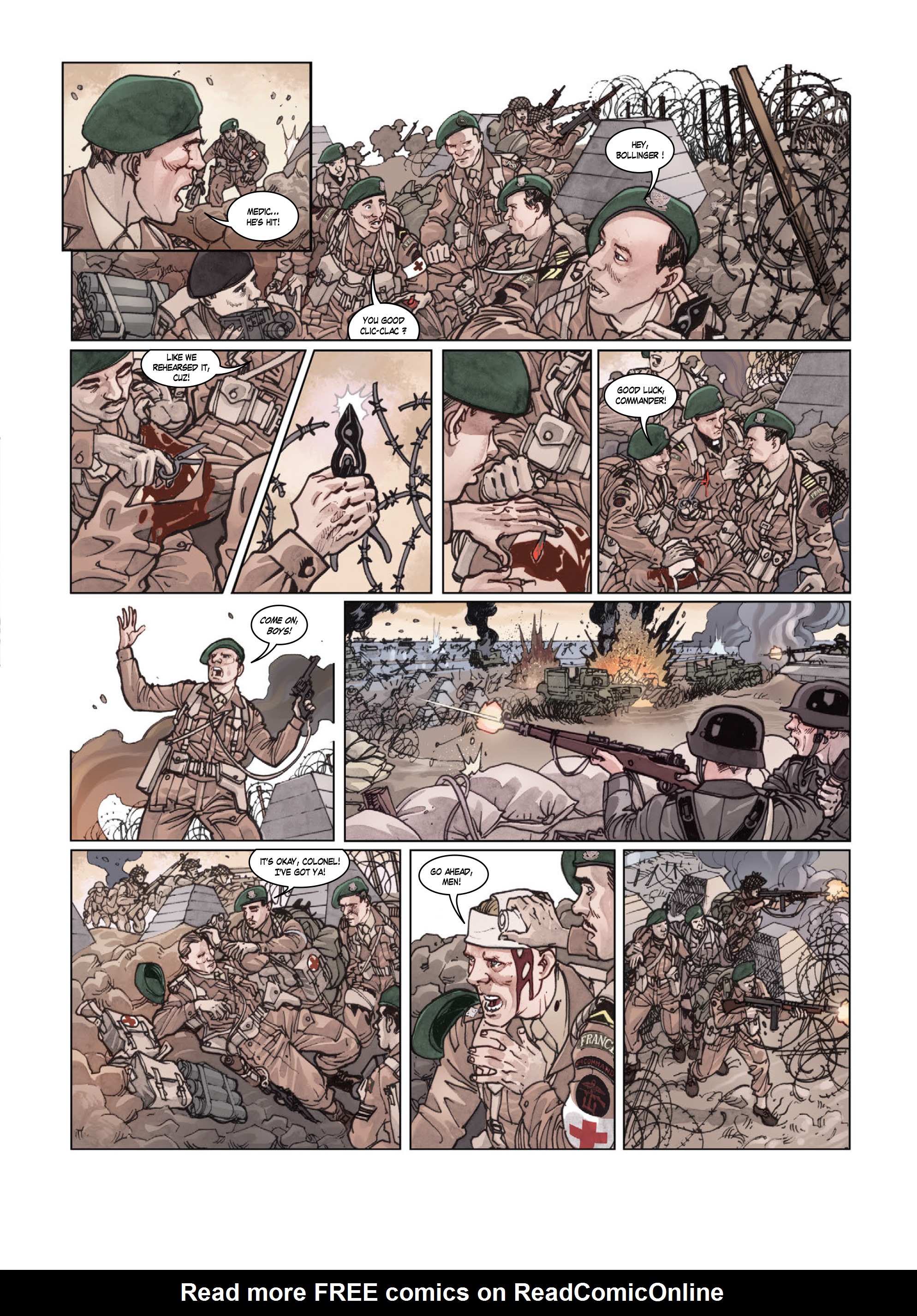 Read online Opération Overlord comic -  Issue #4 - 23