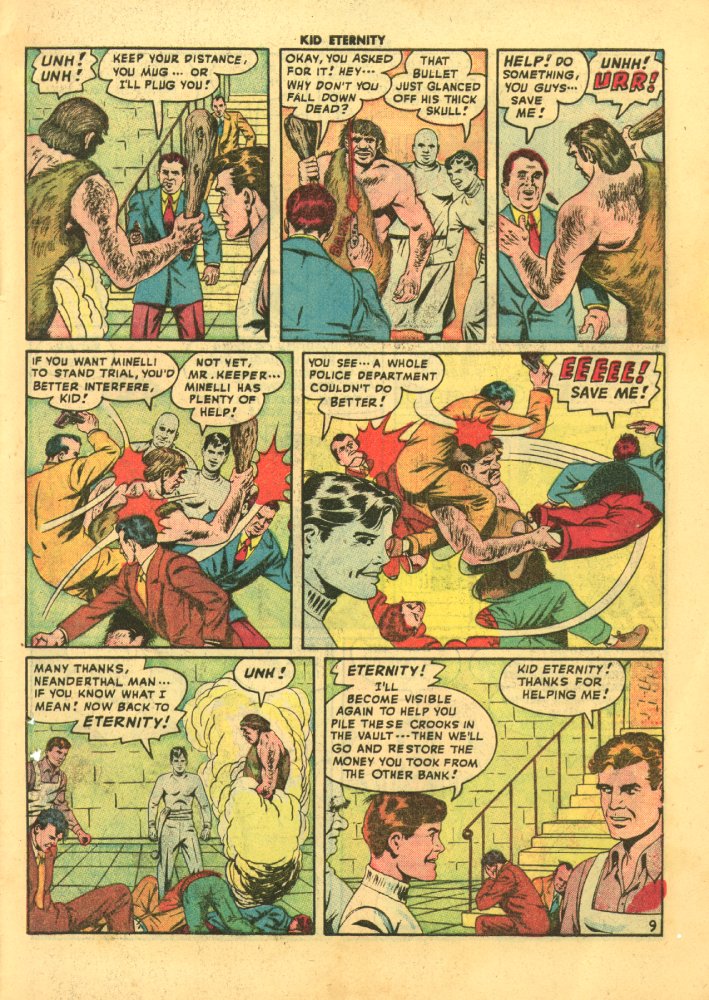 Read online Kid Eternity (1946) comic -  Issue #11 - 11
