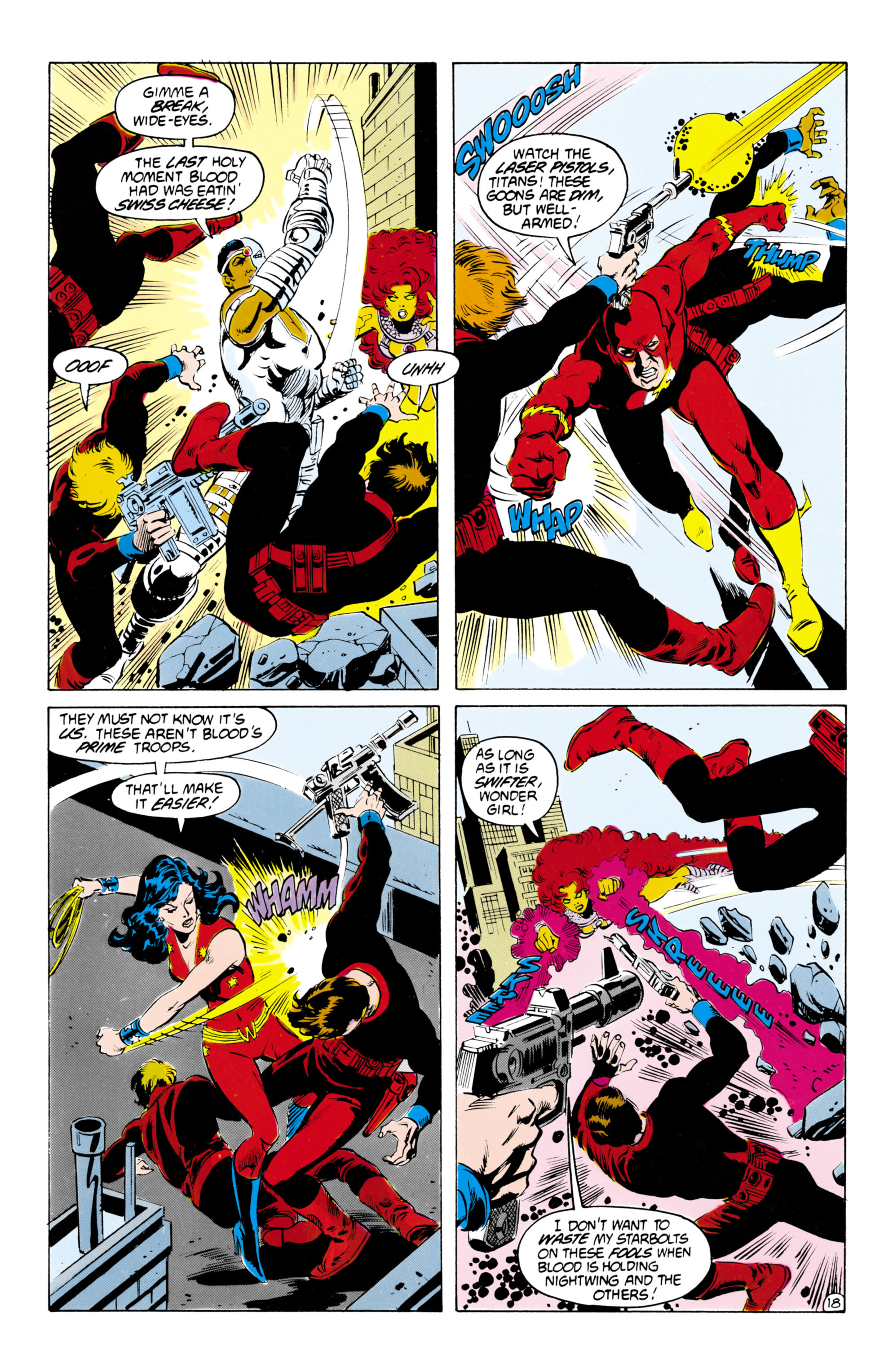 Read online The New Teen Titans (1984) comic -  Issue #28 - 18