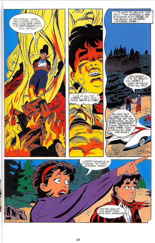 Read online Speed Racer (1987) comic -  Issue #27 - 3