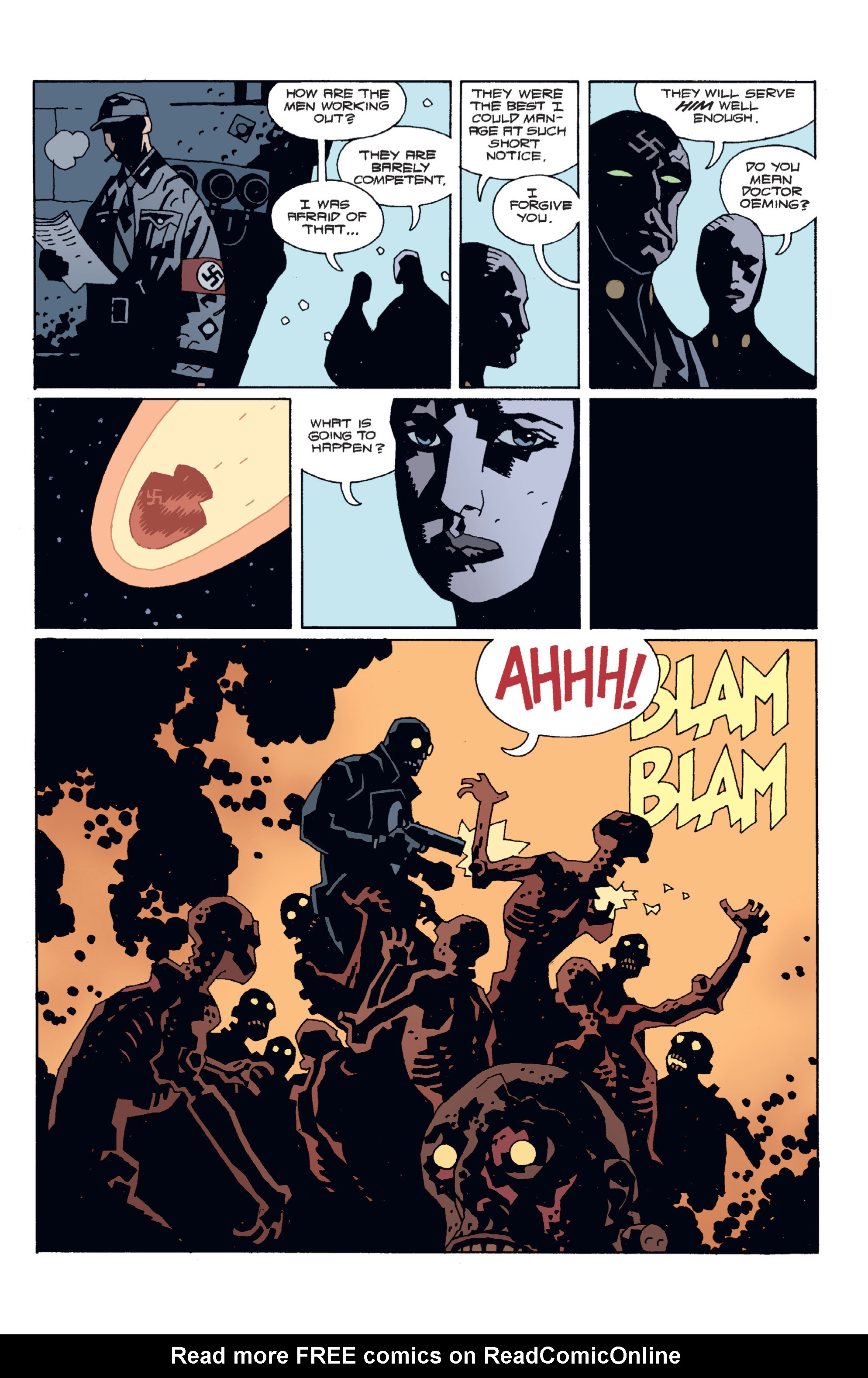 Read online Hellboy comic -  Issue #5 - 58