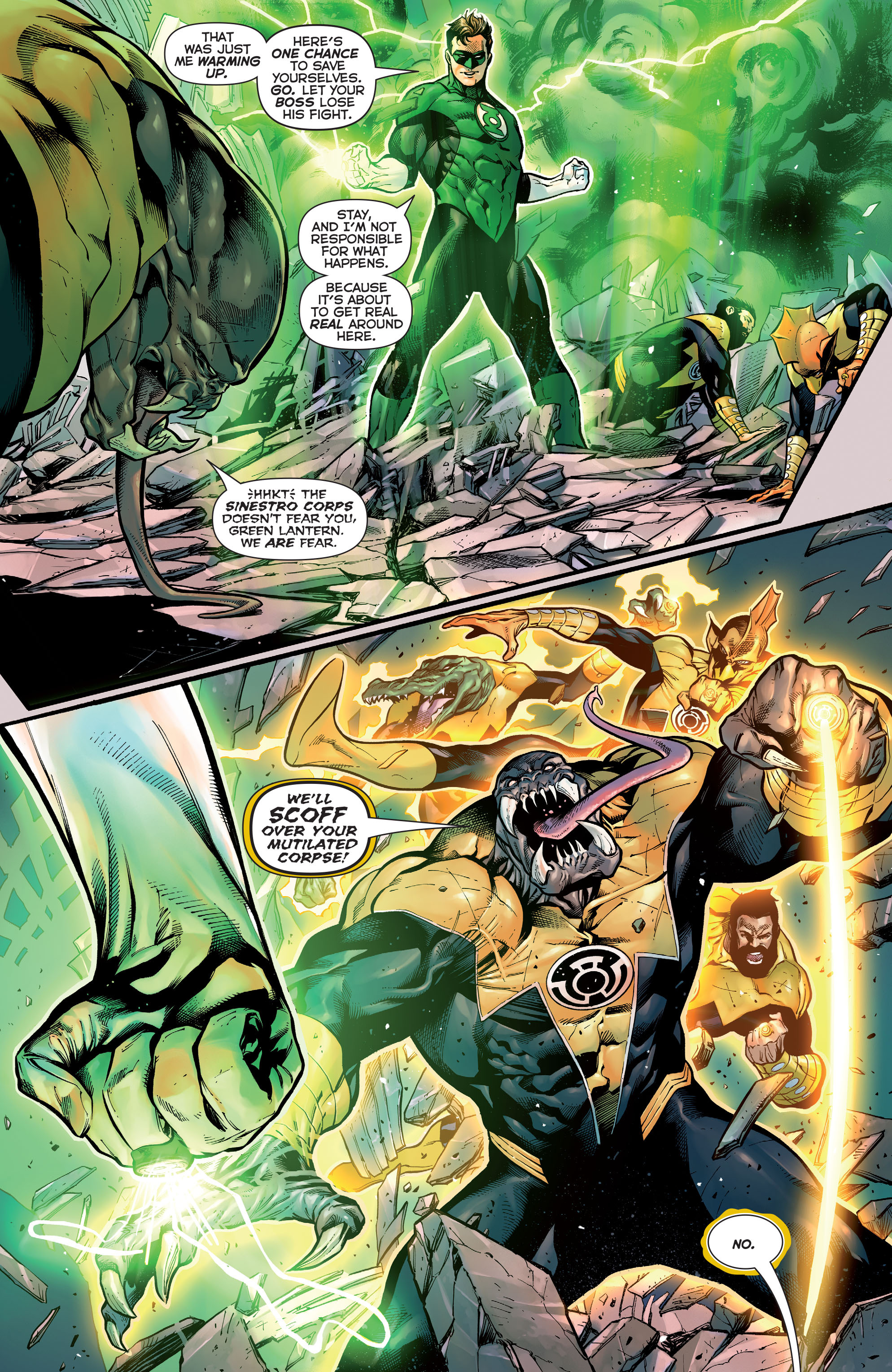 Read online Hal Jordan And The Green Lantern Corps comic -  Issue #6 - 22