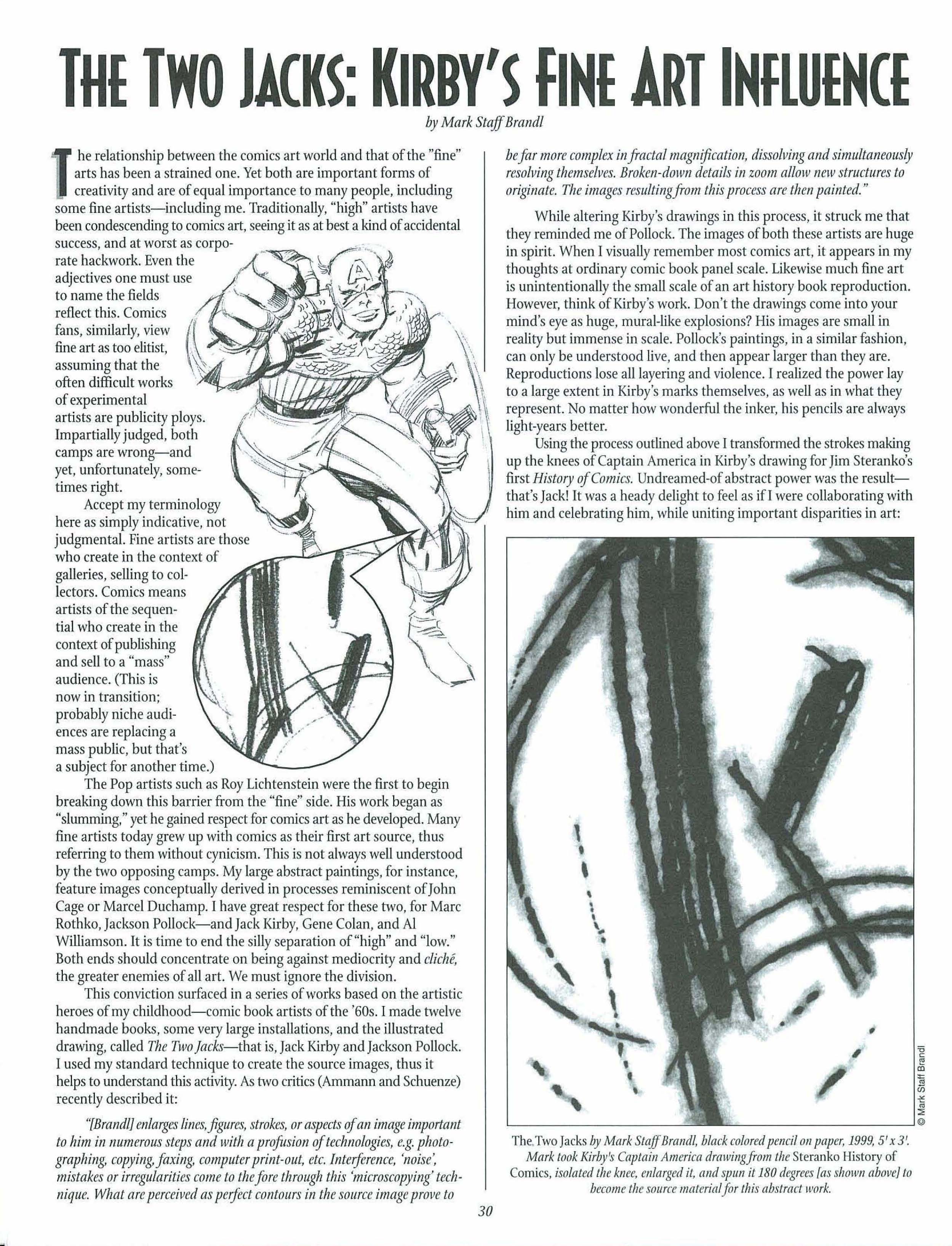 Read online The Jack Kirby Collector comic -  Issue #27 - 64