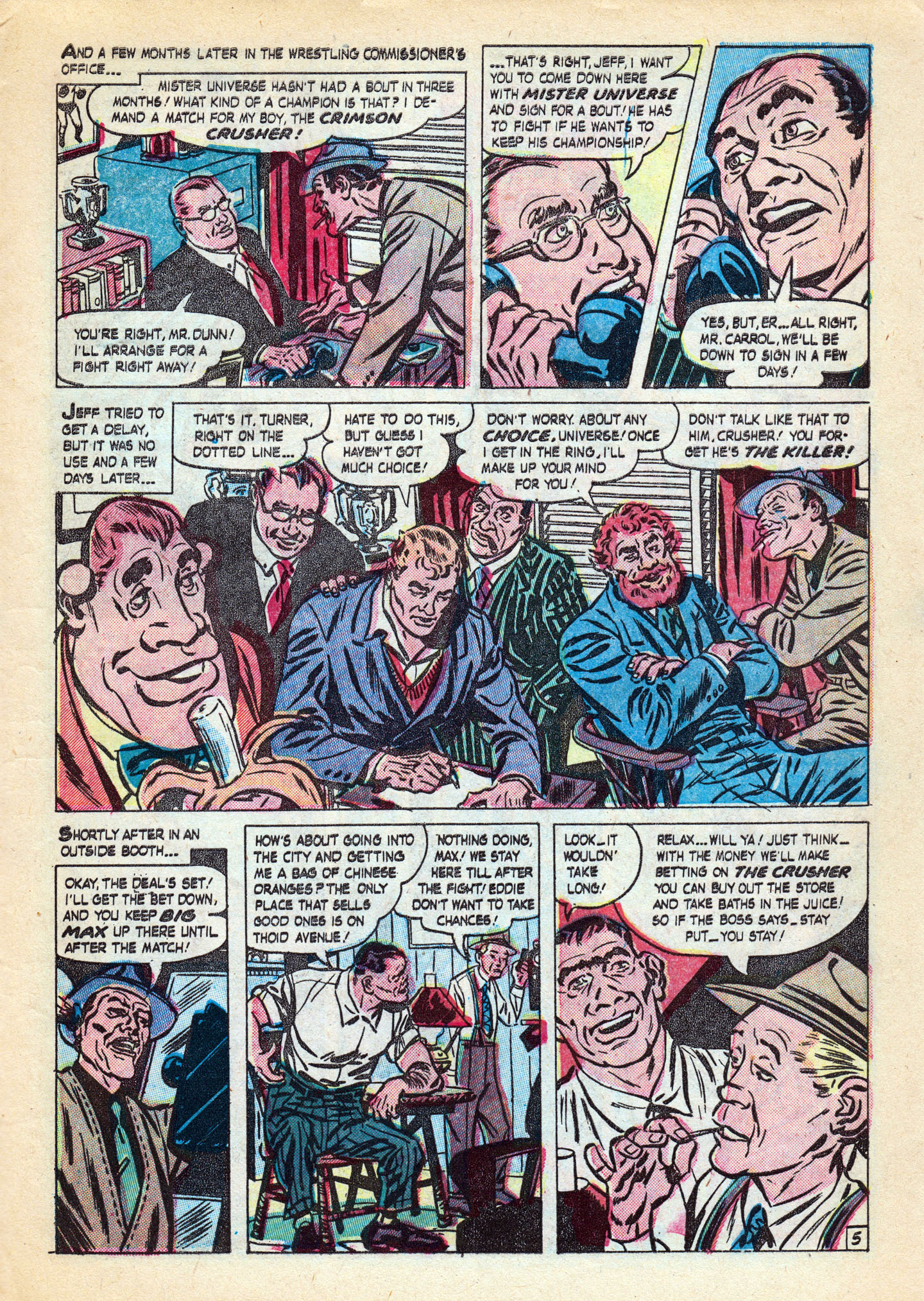Read online Mister Universe (1951) comic -  Issue #3 - 7