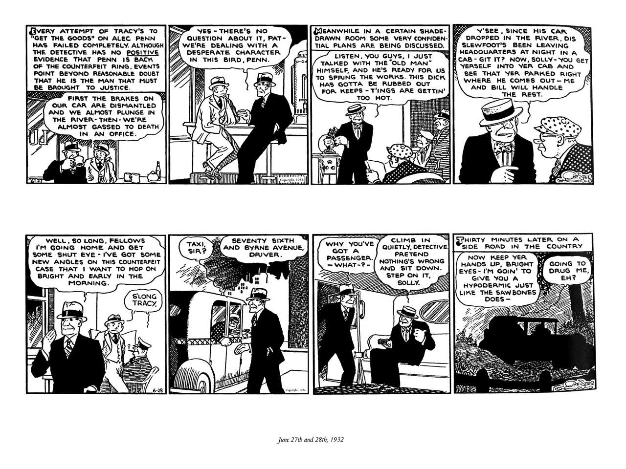 Read online The Complete Chester Gould's Dick Tracy comic -  Issue # TPB 1 (Part 1) - 140