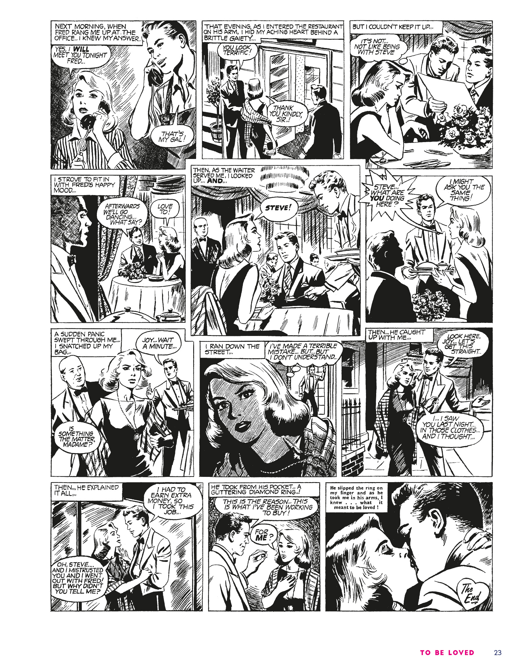 Read online A Very British Affair: The Best of Classic Romance Comics comic -  Issue # TPB (Part 1) - 25