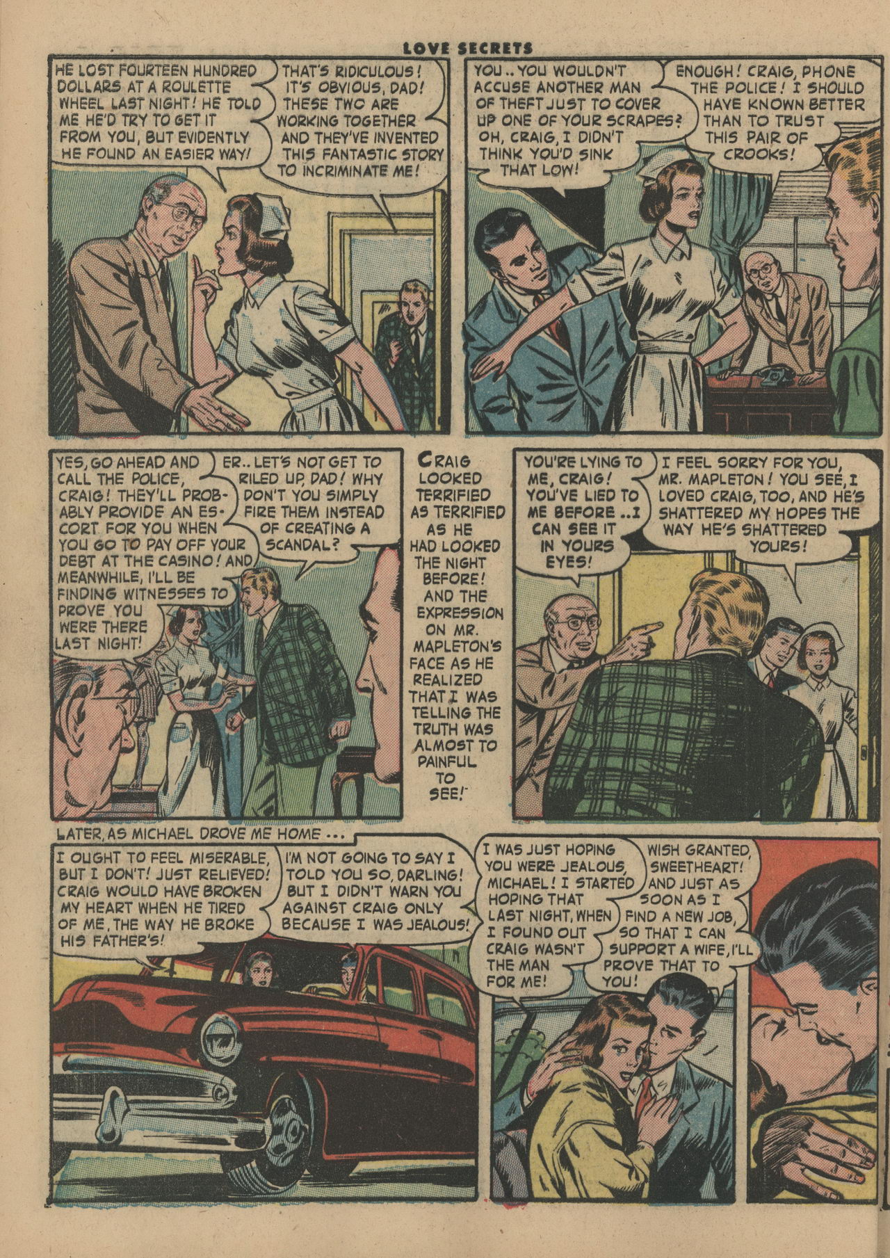 Read online Love Secrets (1953) comic -  Issue #32 - 32