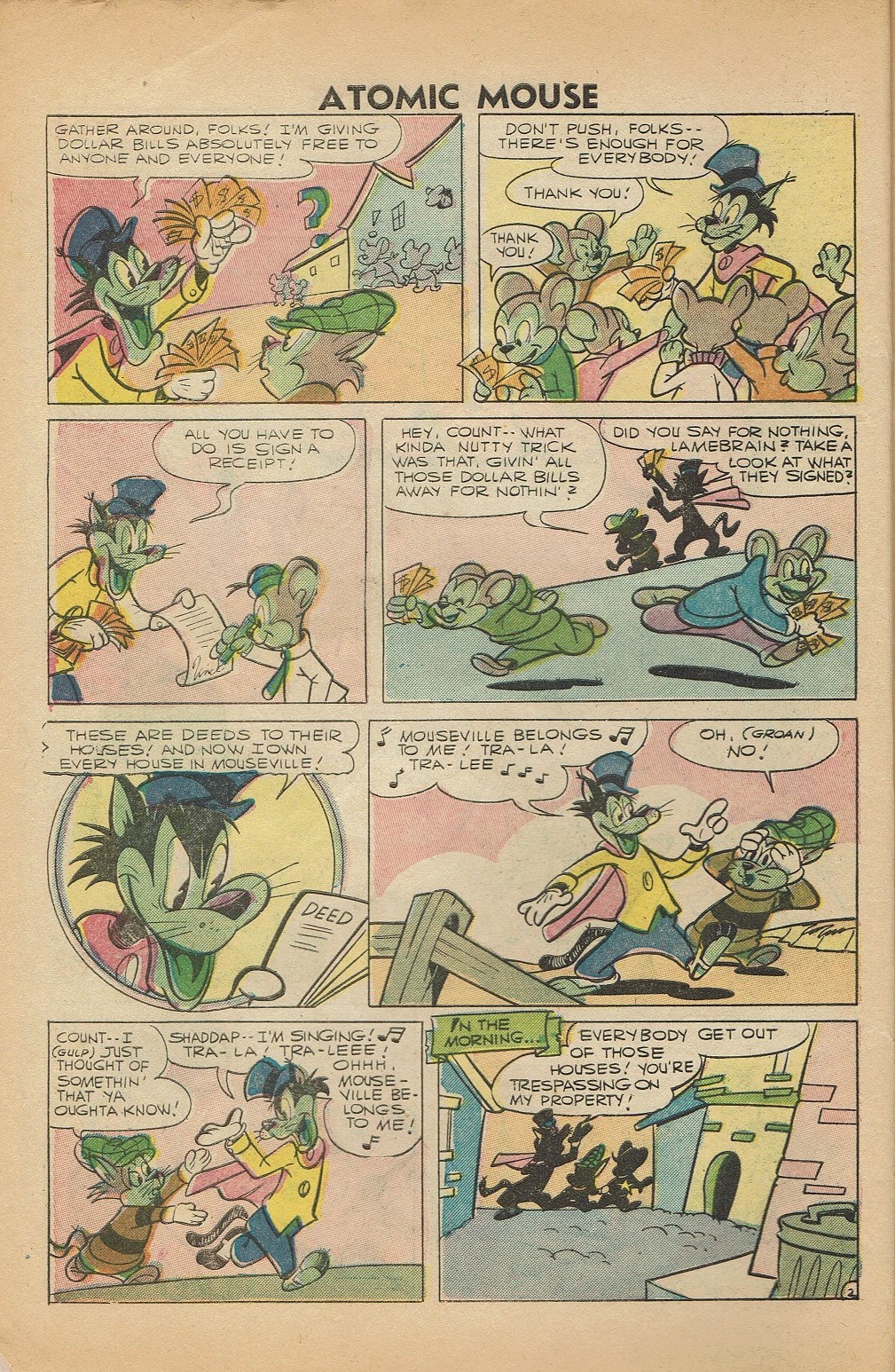 Read online Atomic Mouse comic -  Issue #19 - 4