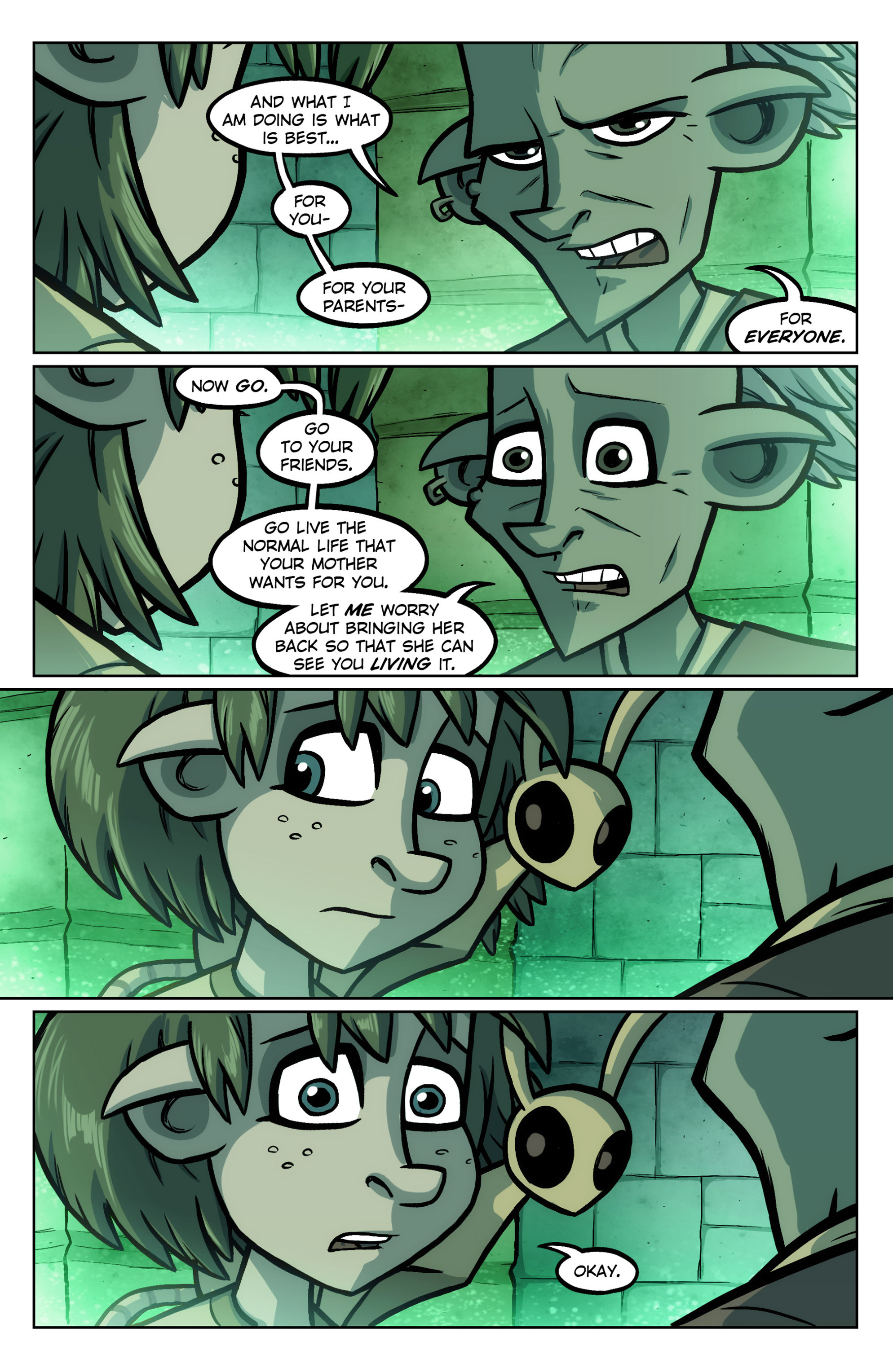 Read online Oddly Normal (2014) comic -  Issue #15 - 20
