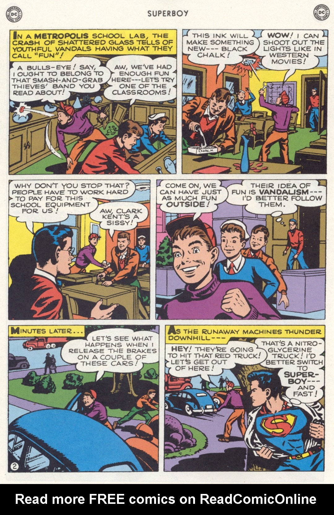 Read online Superboy (1949) comic -  Issue #1 - 18