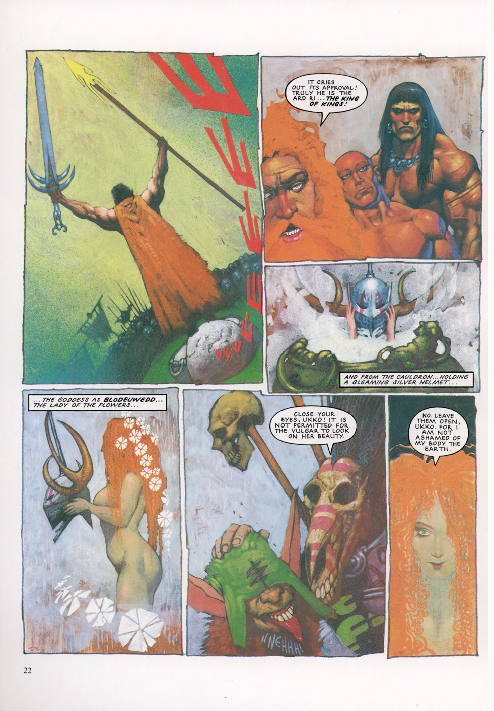 Read online Slaine: The Horned God (1993) comic -  Issue #4 - 23