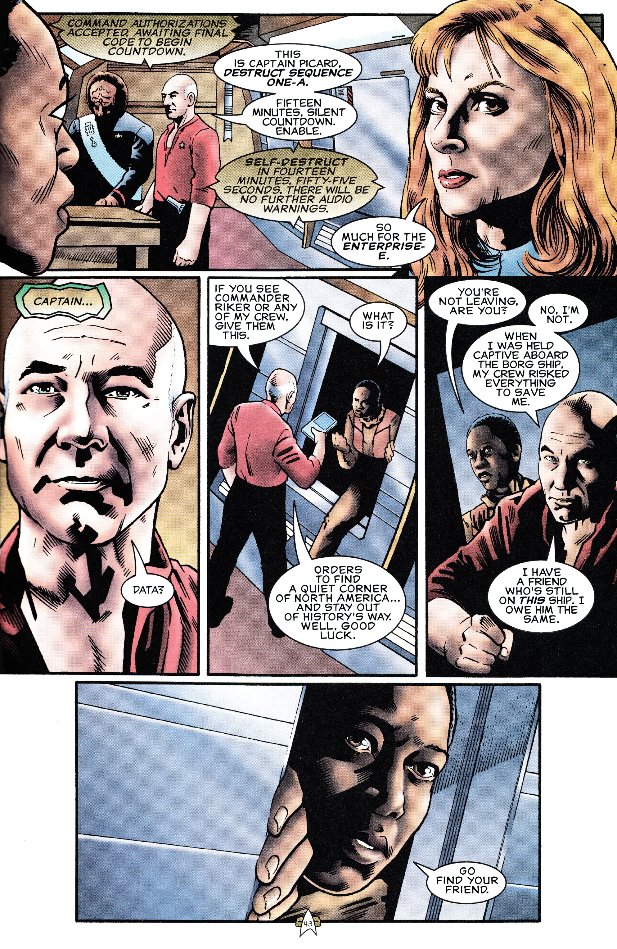 Read online Star Trek: First Contact (2021) comic -  Issue # TPB - 45