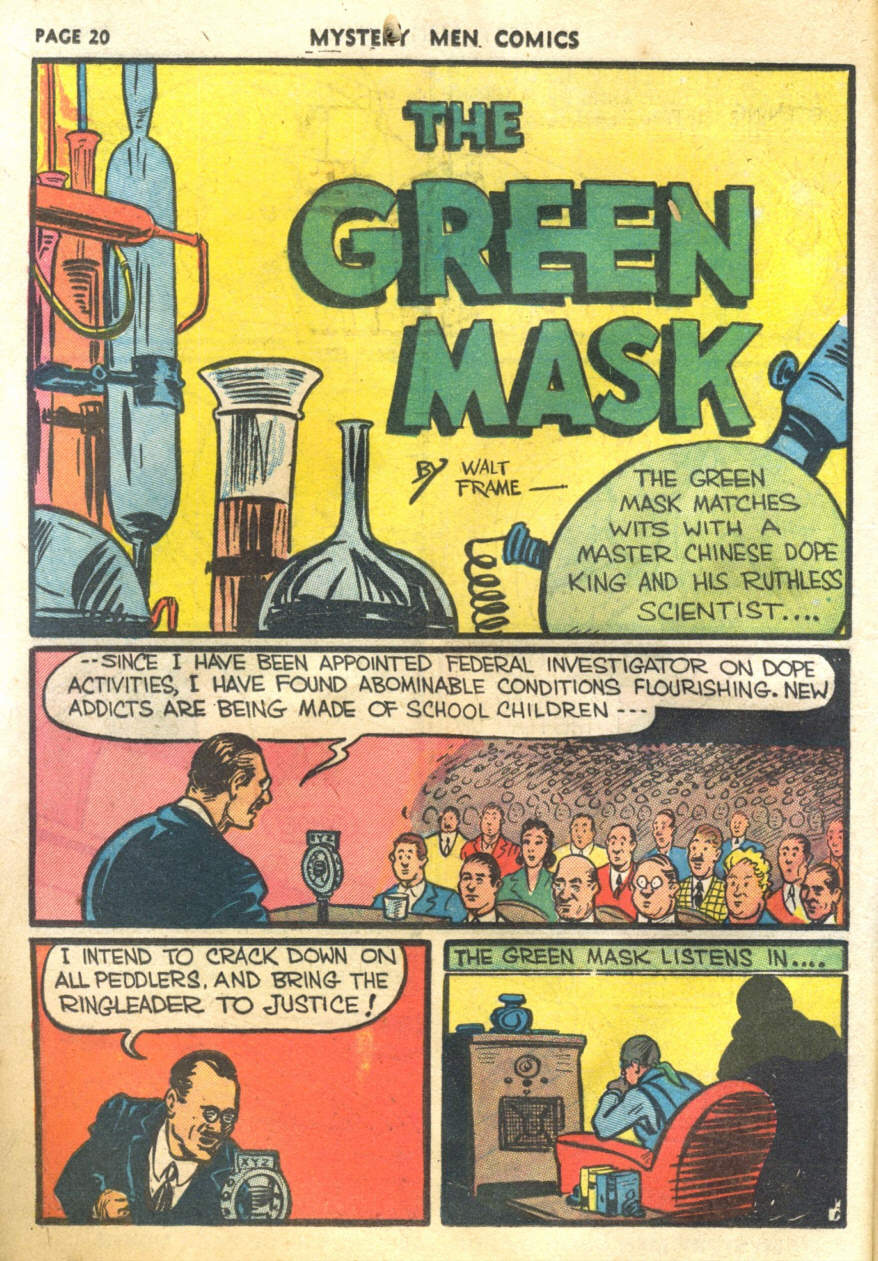 Read online Mystery Men Comics comic -  Issue #11 - 22