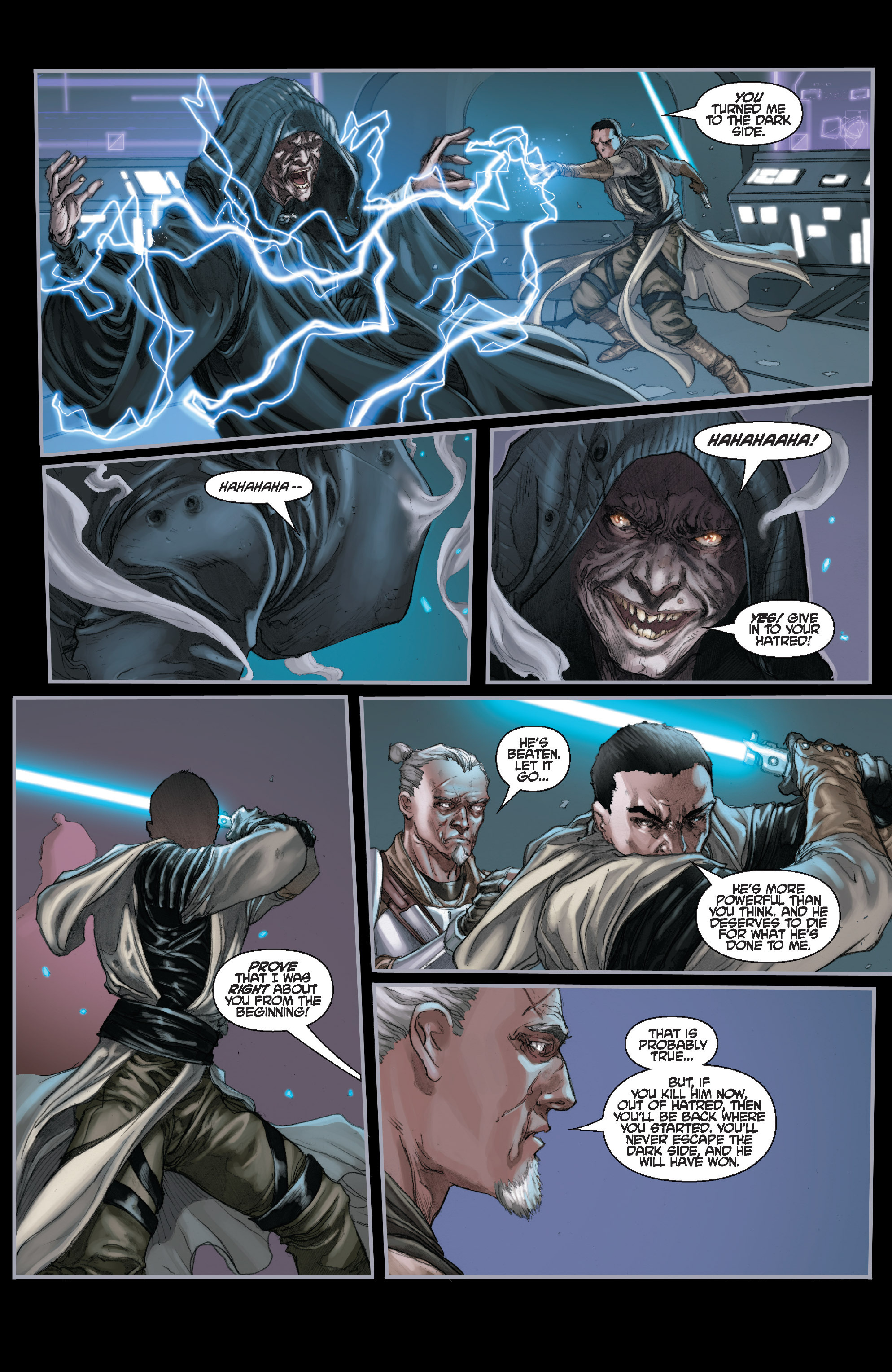 Read online Star Wars: The Force Unleashed comic -  Issue # Full - 115