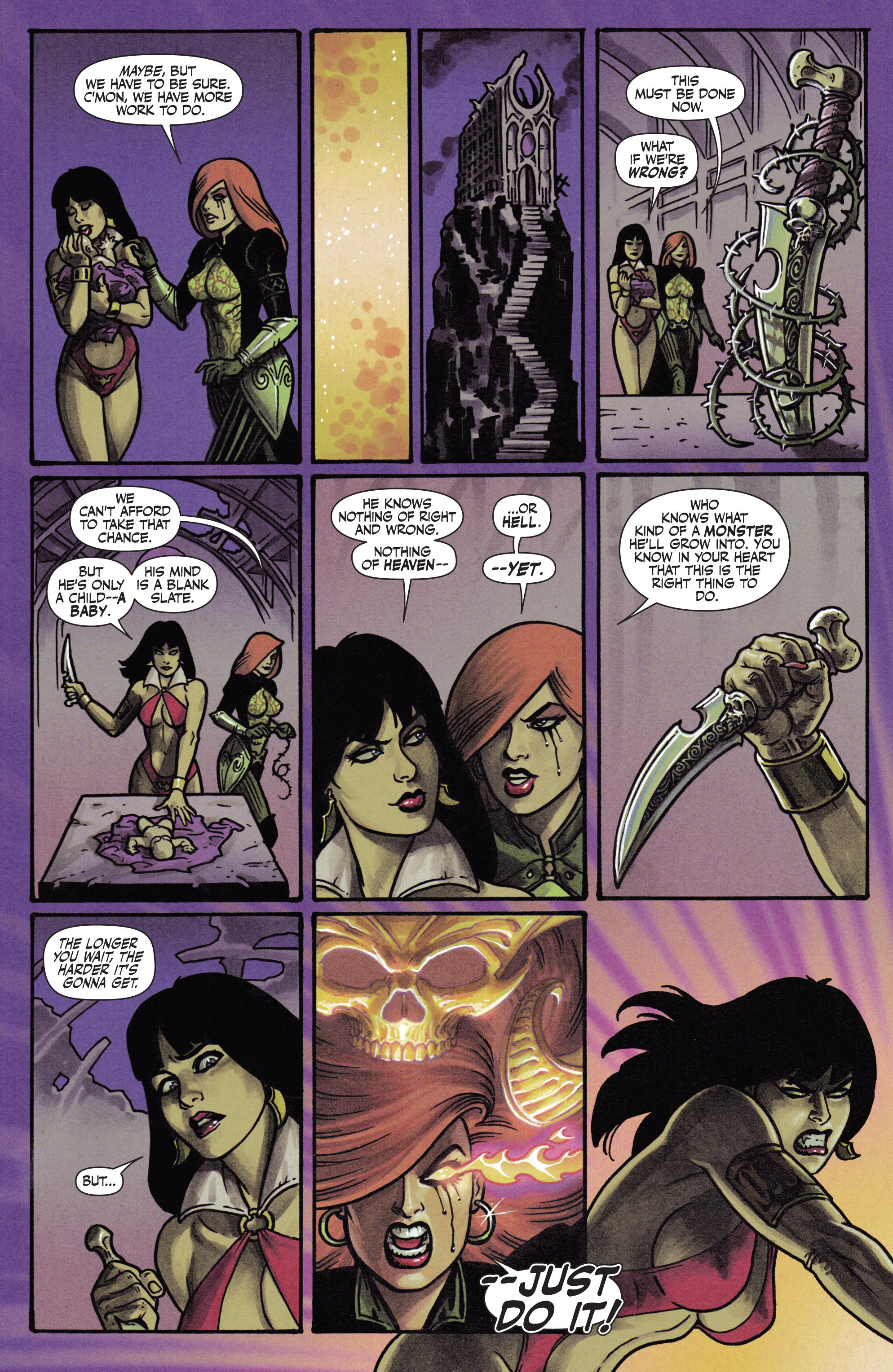 Read online Dawn/Vampirella comic -  Issue #5 - 14