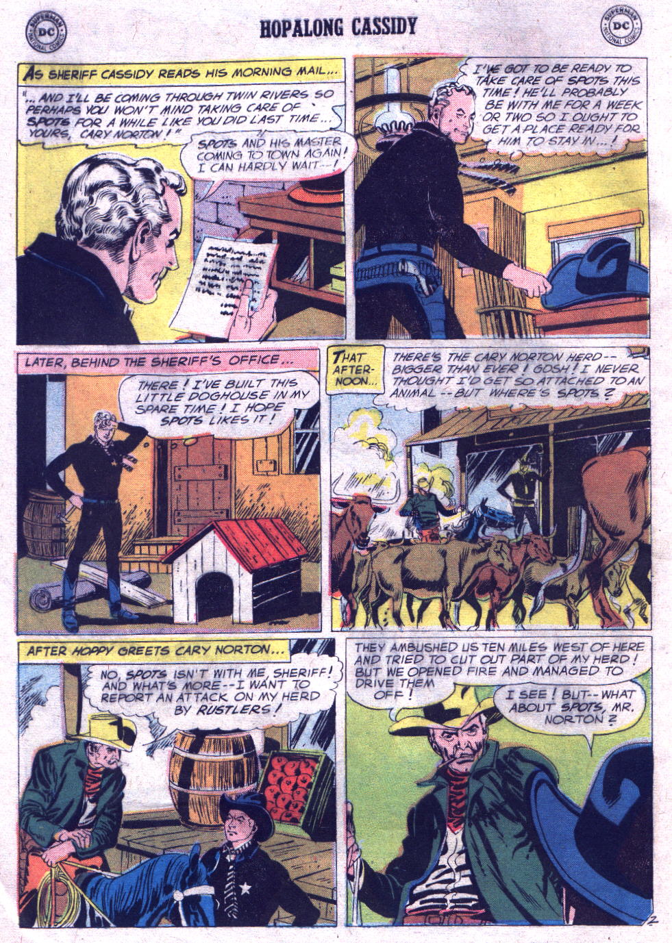 Read online Hopalong Cassidy comic -  Issue #130 - 4