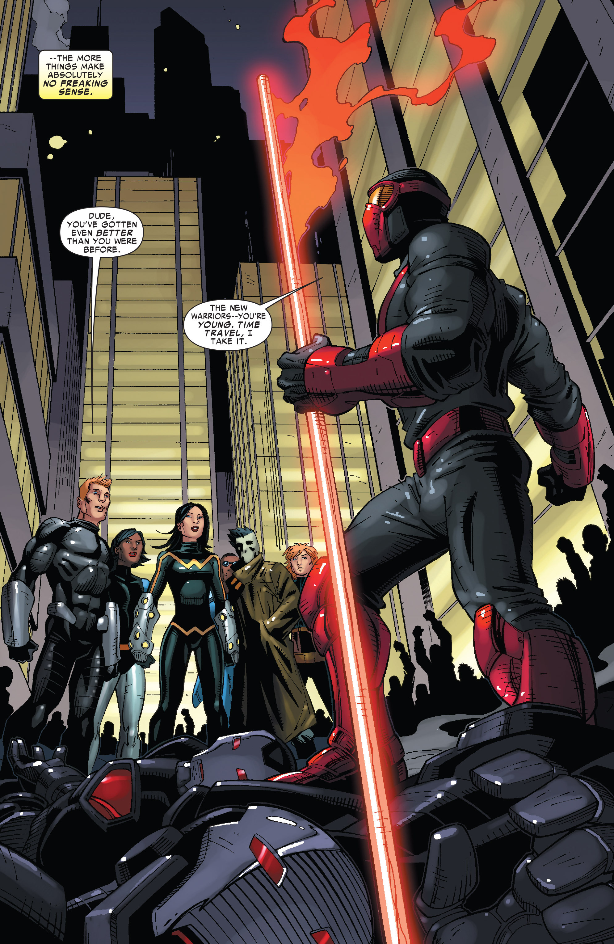 Read online New Warriors (2007) comic -  Issue #18 - 4
