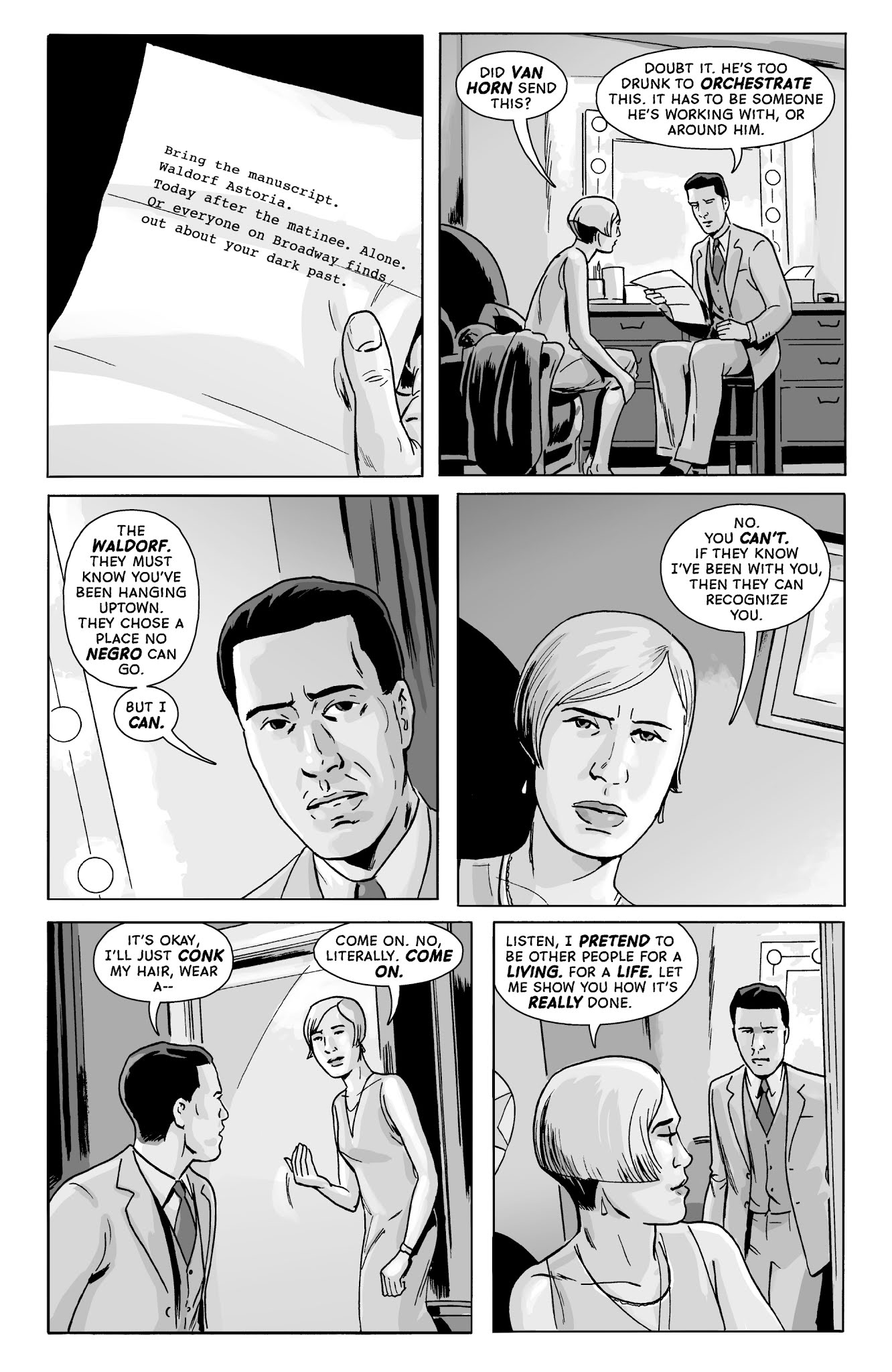 Read online Incognegro: Renaissance comic -  Issue #5 - 5