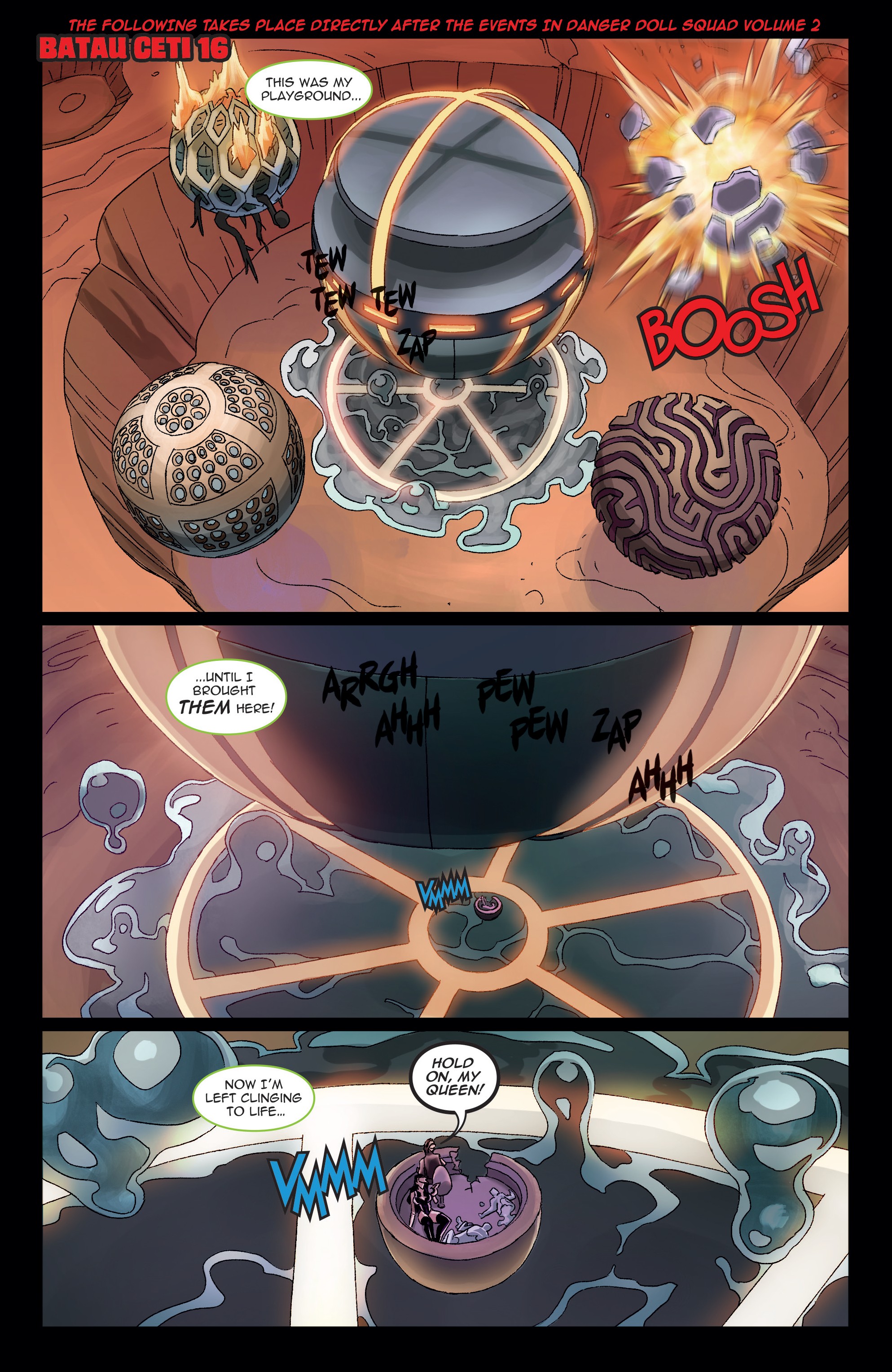 Read online Danger Doll Squad Presents Amalgama Lives comic -  Issue #1 - 4