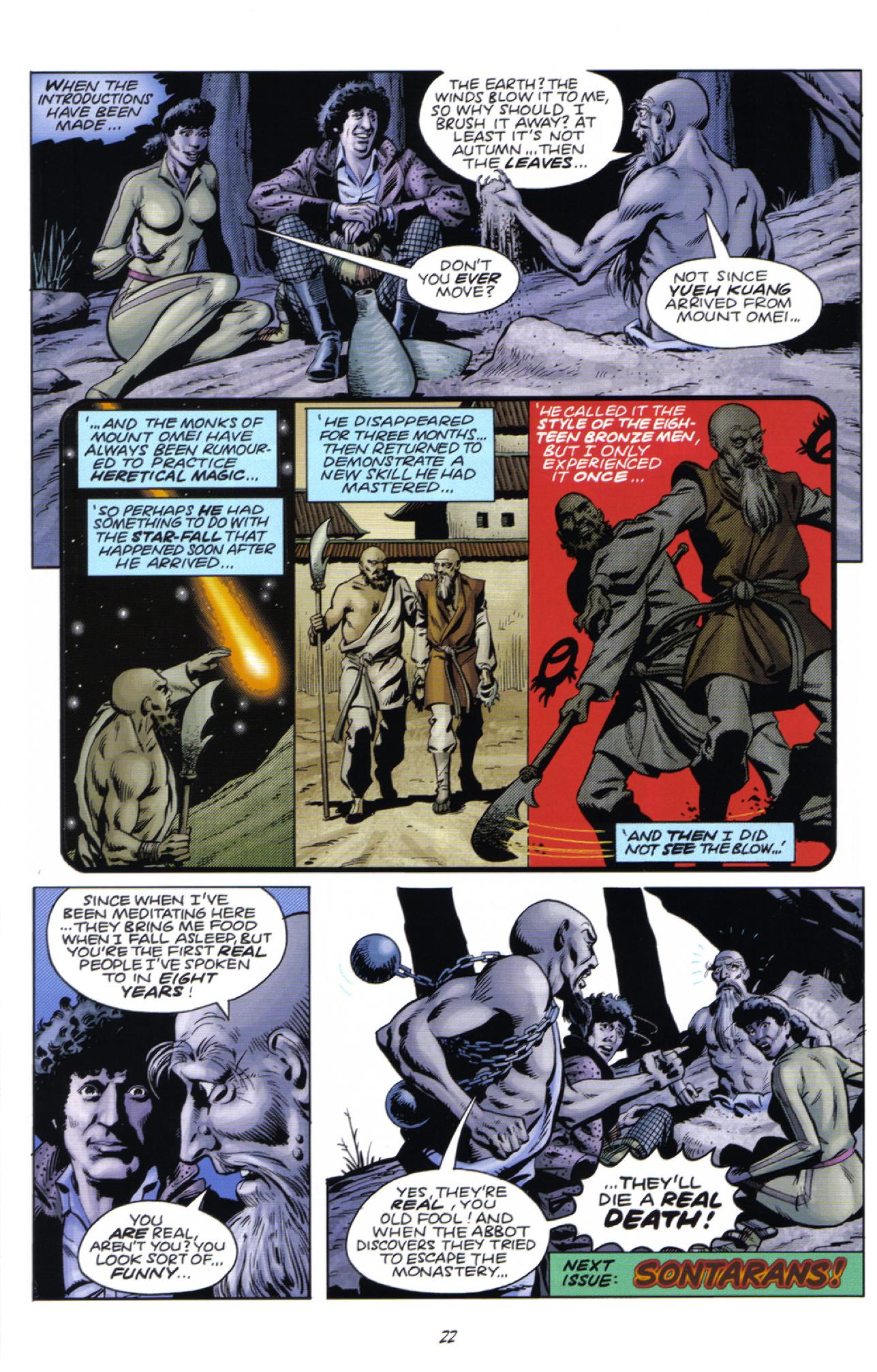 Read online Doctor Who Classics comic -  Issue #8 - 23