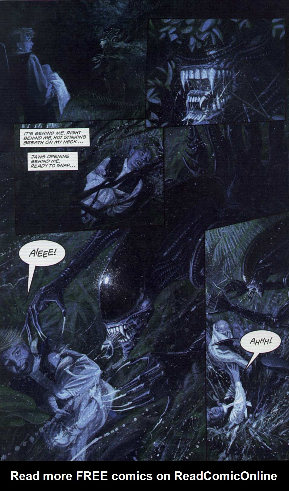 Read online Aliens: Sacrifice comic -  Issue # Full - 23
