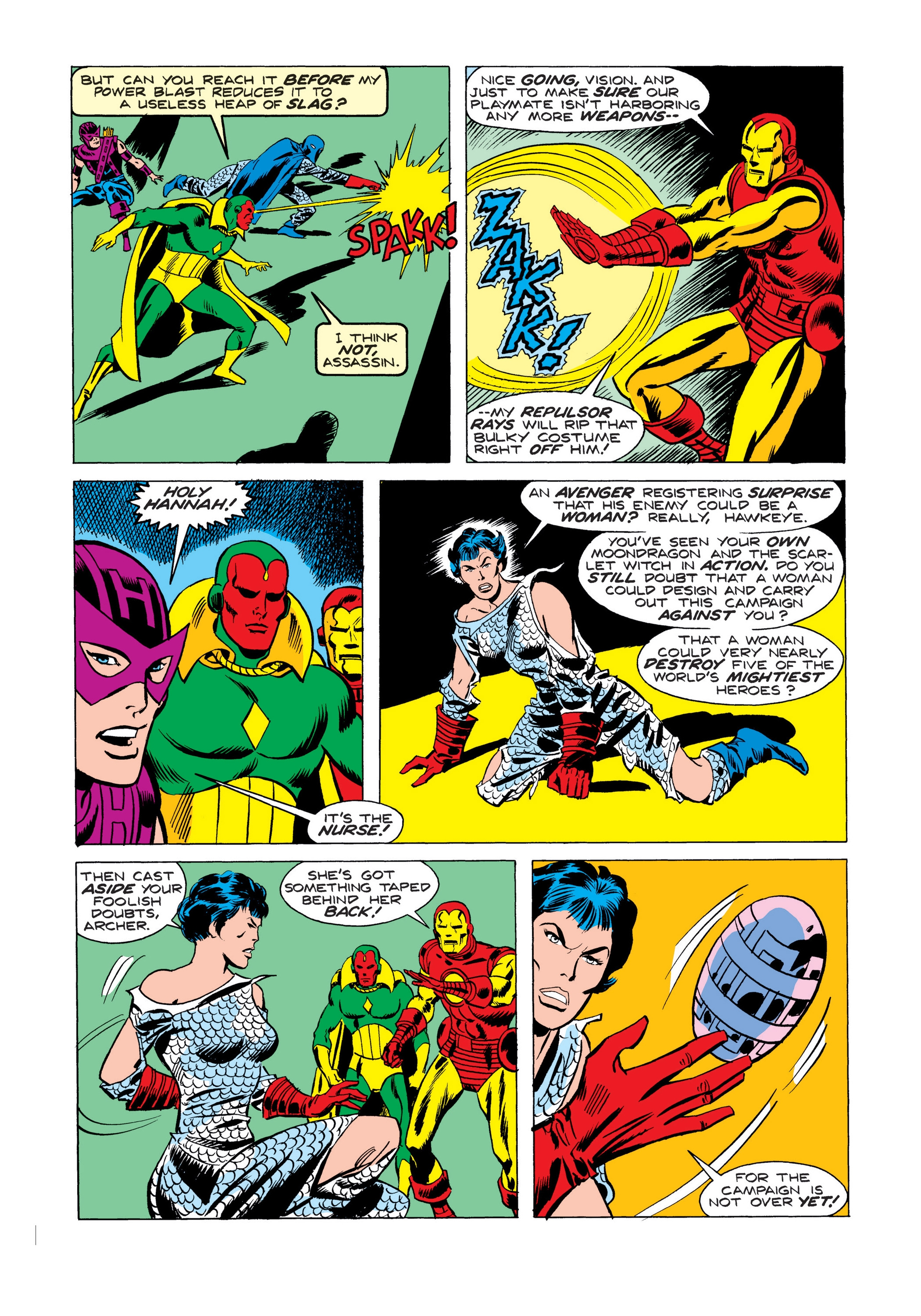 Read online Marvel Masterworks: The Avengers comic -  Issue # TPB 15 (Part 2) - 97