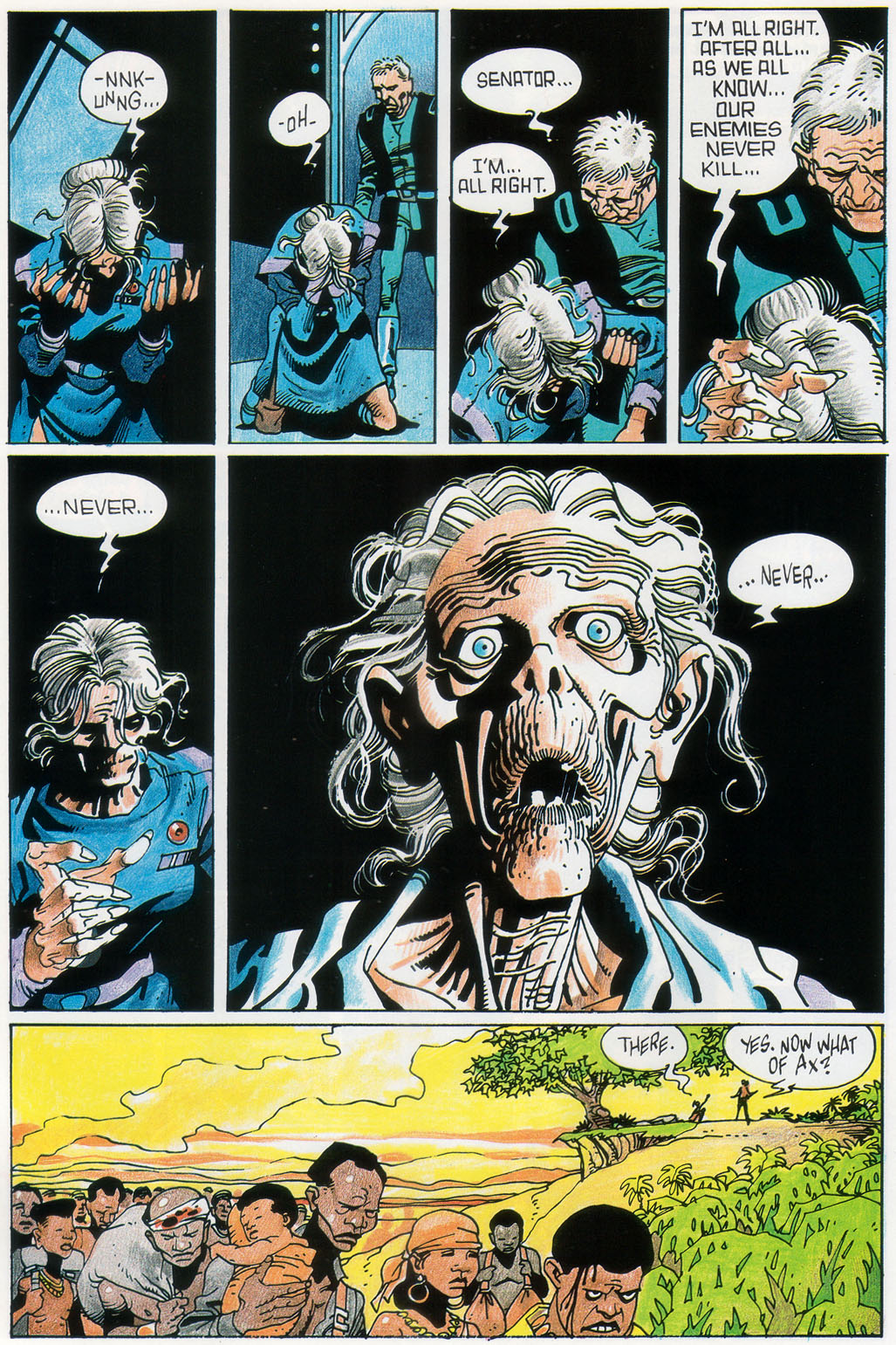 Read online Marvel Graphic Novel comic -  Issue #44 - Ax - 22