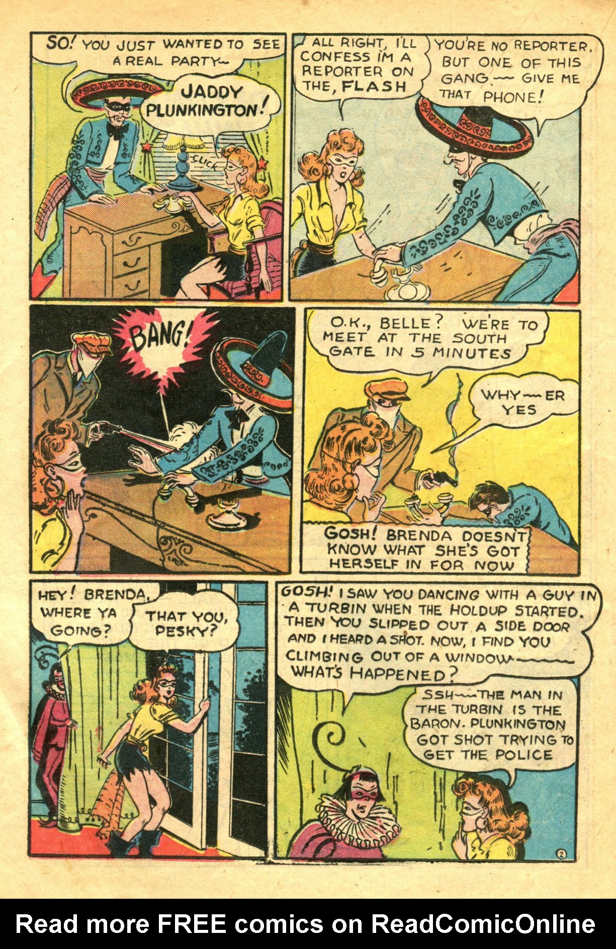 Read online Brenda Starr (1947) comic -  Issue #13 - 22